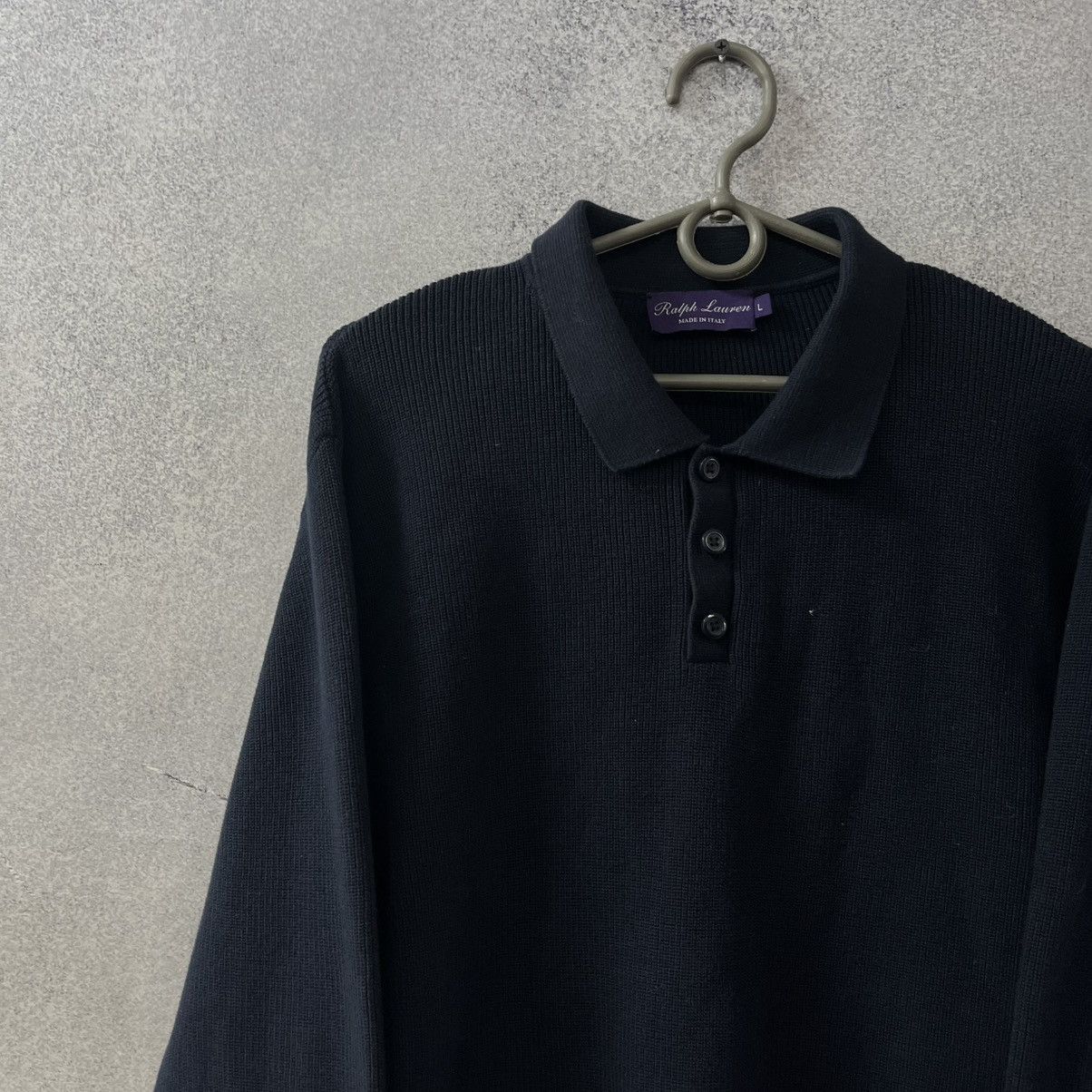 Ralph Lauren Ralph Lauren Purple Label Polo Shirt long sleeve Size US L / EU 52-54 / 3 - 3 Thumbnail