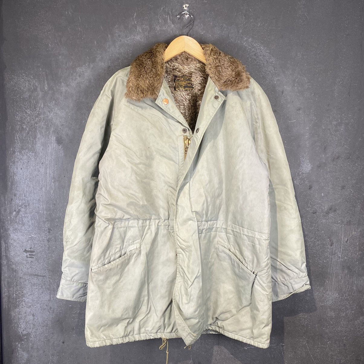 If Six Was Nine × Japanese Brand × Le Grande Bleu (L.G.B.) Jackfis Fieldwith Fur Long Coat Jacket Size US M / EU 48-50 / 2 - 1 Thumbnail