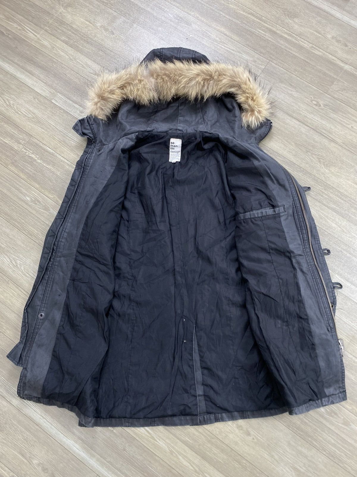 semanticdesign 00s SEMANTICDESIGN FUR JACKET SEDITIONARIES IFSIX LGB STYLE Size US XL / EU 56 / 4 - 13 Thumbnail