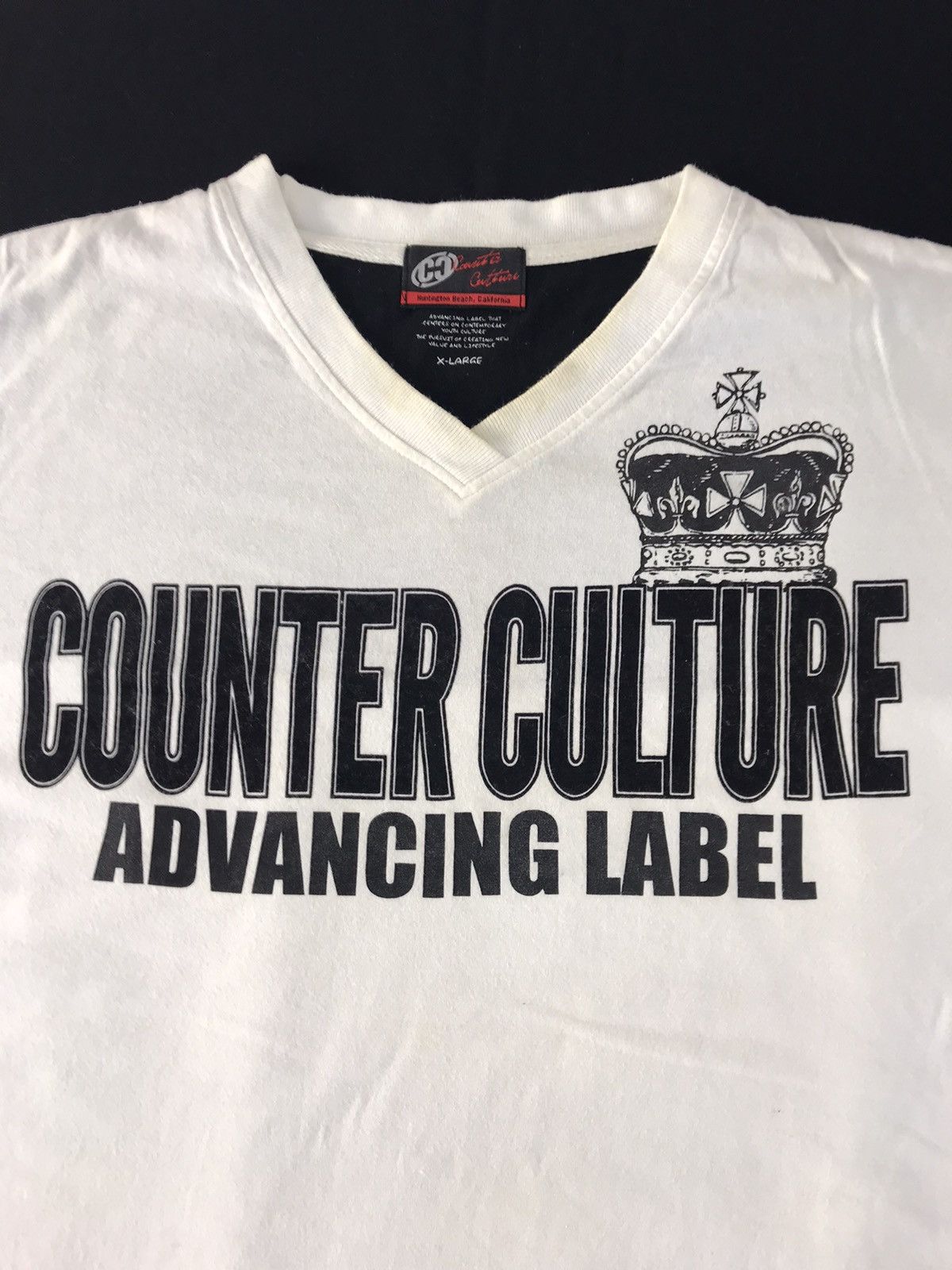 Designer Counter Couture CC Big Screen Graphic Longsleeve Tee Size US L / EU 52-54 / 3 - 4 Thumbnail