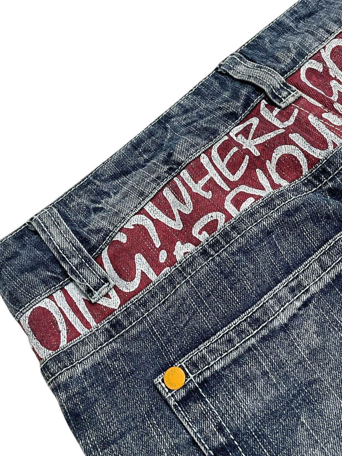 Isamu Katayama Backlash Distressed Patched The Vision Evolves Art Painting Size US 32 / EU 48 - 20 Thumbnail