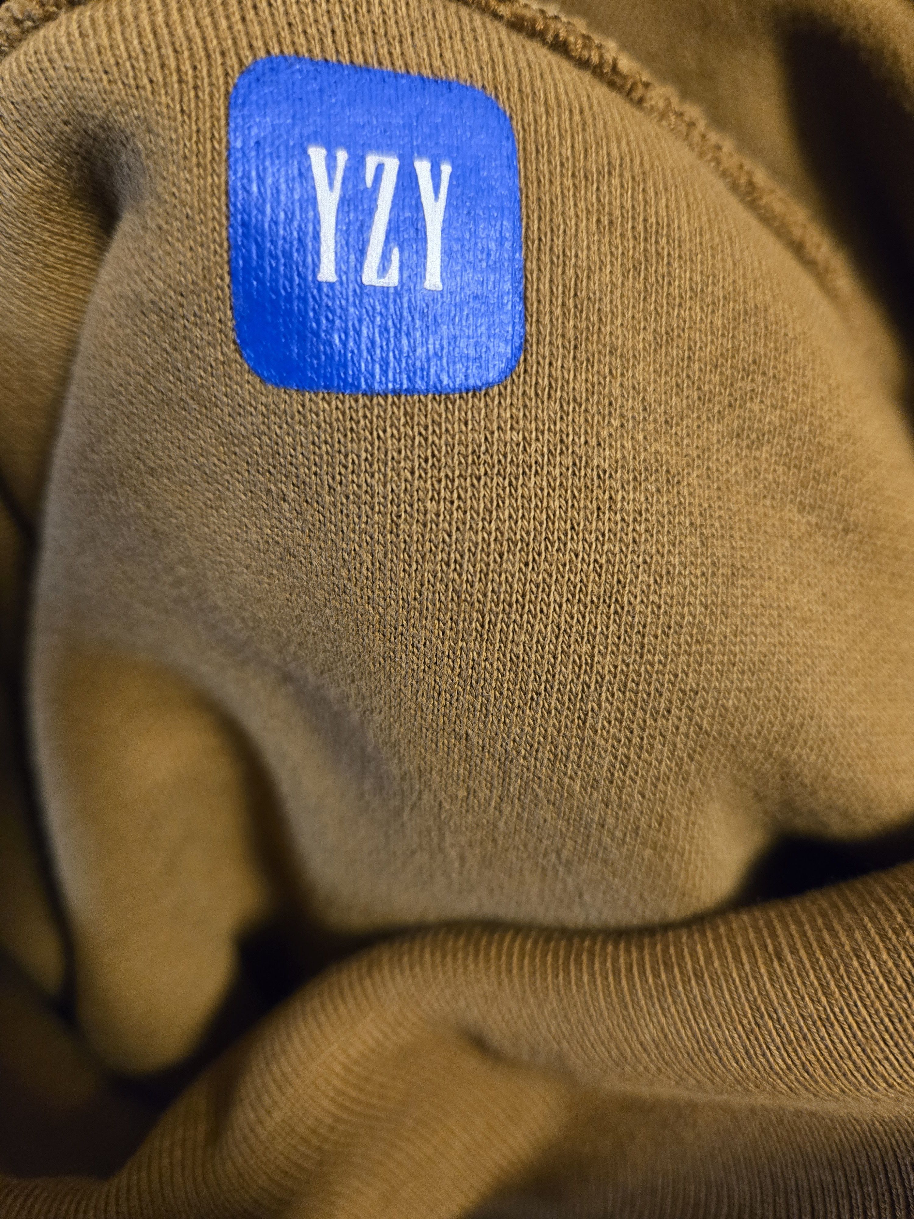 Gap Yeezy Gap Perfect Hoodie Light Brown Size Medium Size US M / EU 48-50 / 2 - 5 Thumbnail