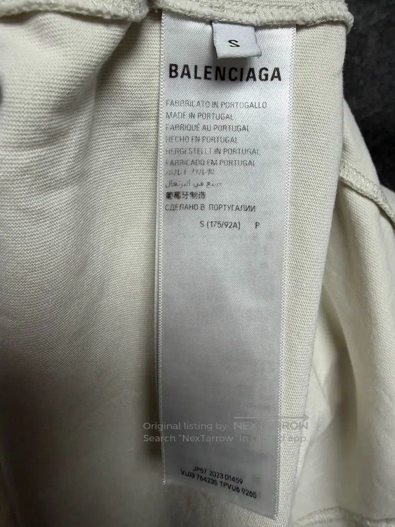 Balenciaga Balenciaga Short Sleeve T-Shirt Size US S / EU 44-46 / 1 - 4 Thumbnail