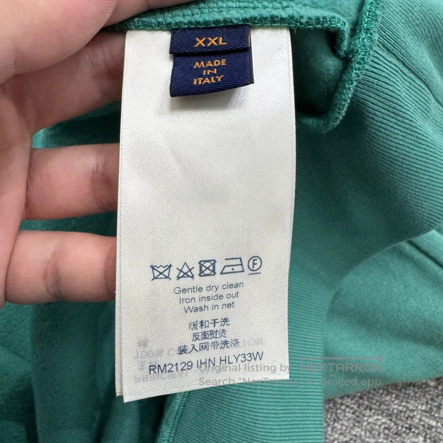 Louis Vuitton Louis Vuitton Pin-embroidered hooded hoodie| Size US XXL / EU 58 / 5 - 5 Thumbnail