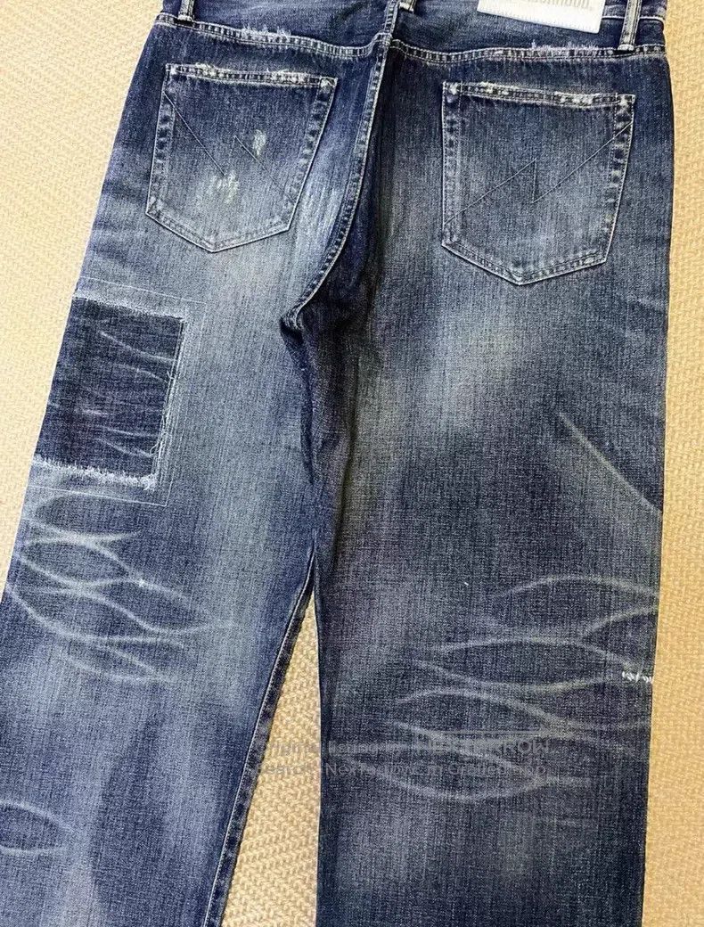 Neighborhood Neighborhood size L Patchwork Washed Denim Jeans Size US 27 - 4 Thumbnail