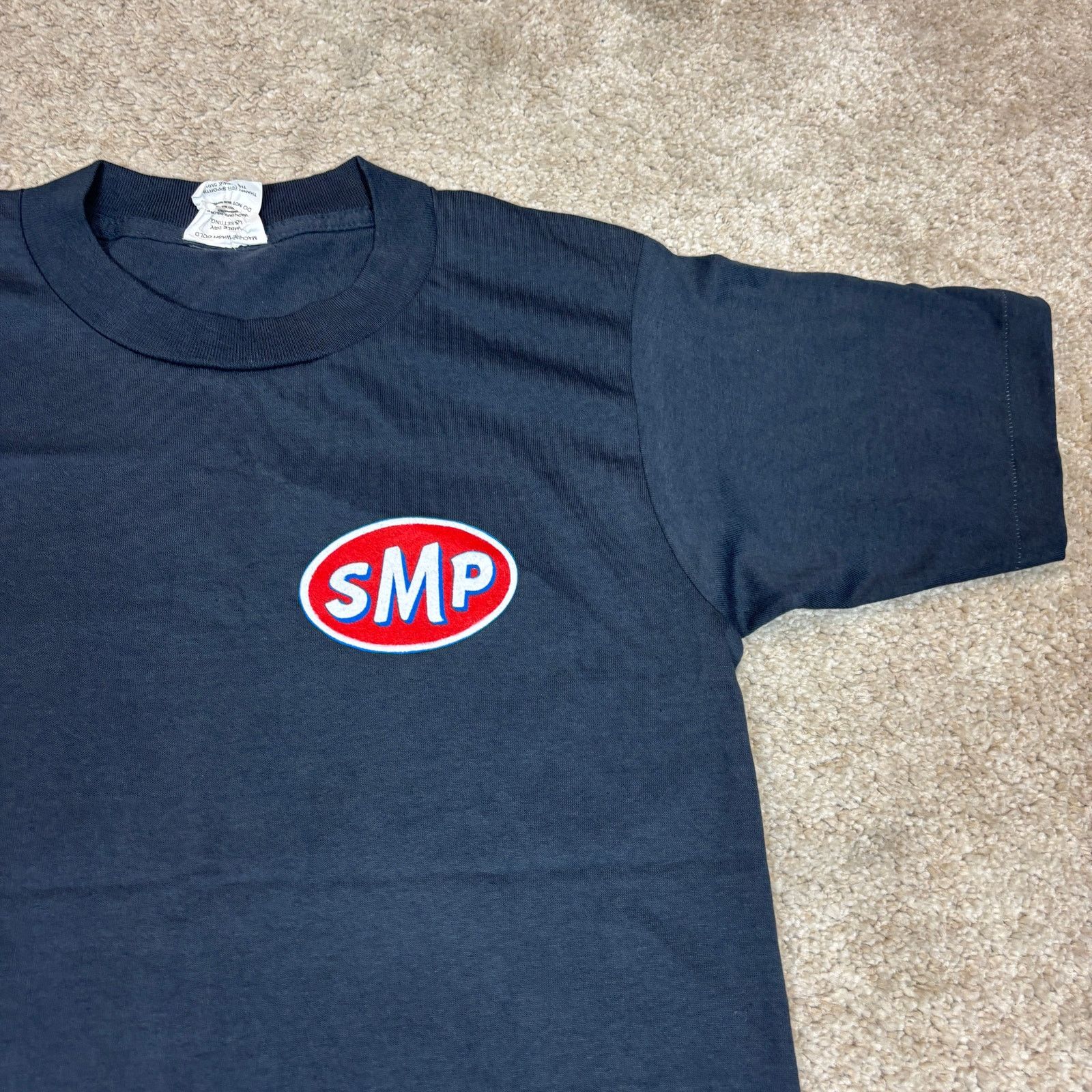 Vintage Vintage 90s SMP Skateboarding STP Parody Logo T Shirt Small Size US S / EU 44-46 / 1 - 3 Thumbnail