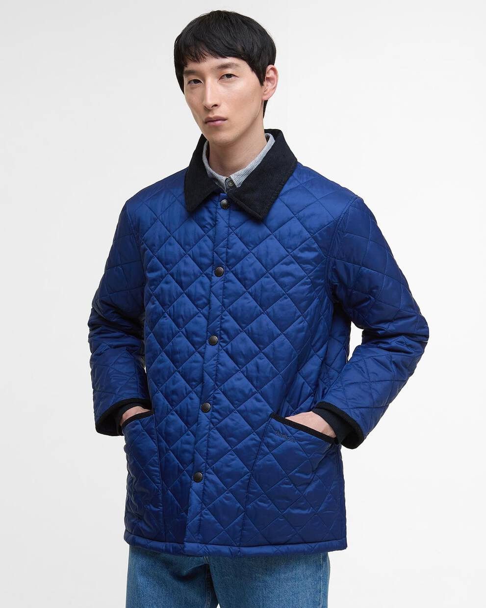 Barbour 🔥 Barbour Liddesdale Quilted Jacket — Royal Blue — Size L Size US L / EU 52-54 / 3 - 2 Thumbnail