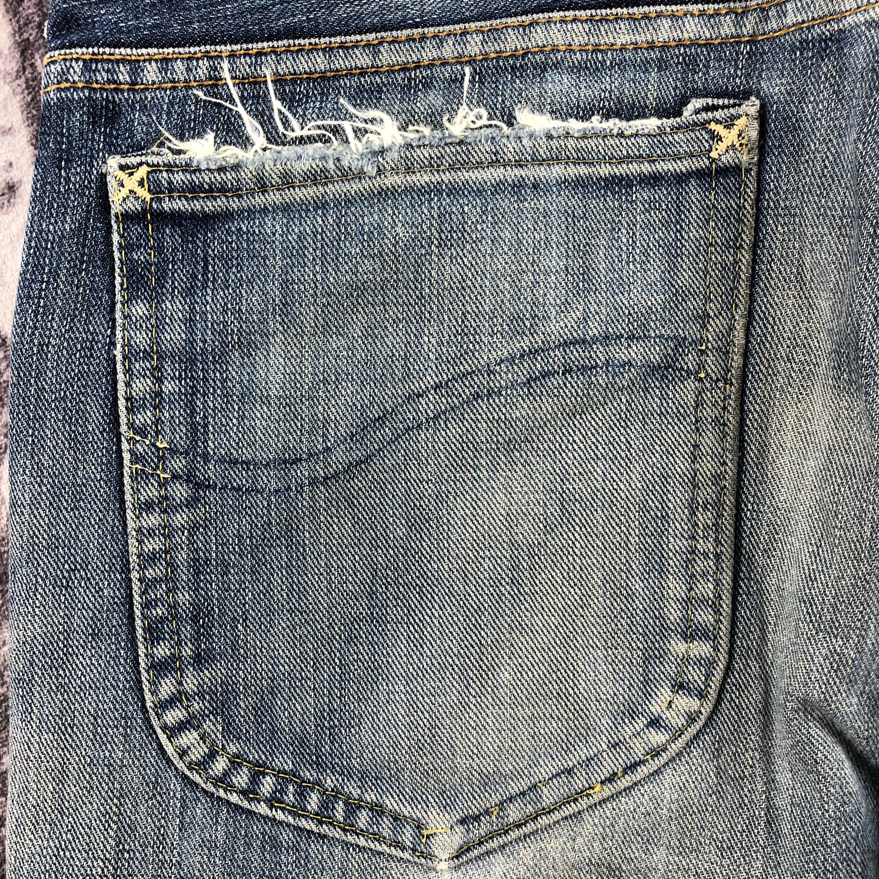 Lee Vintage Blue Wash Lee Jeans-JM2262 Size US 31 - 7 Thumbnail