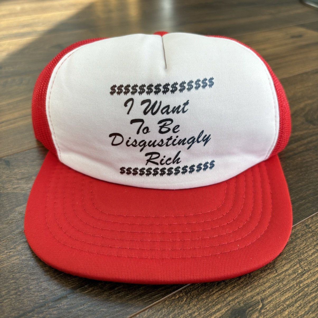 Vintage Vintage 70’s Joke Trucker Hat Size ONE SIZE - 1 Thumbnail