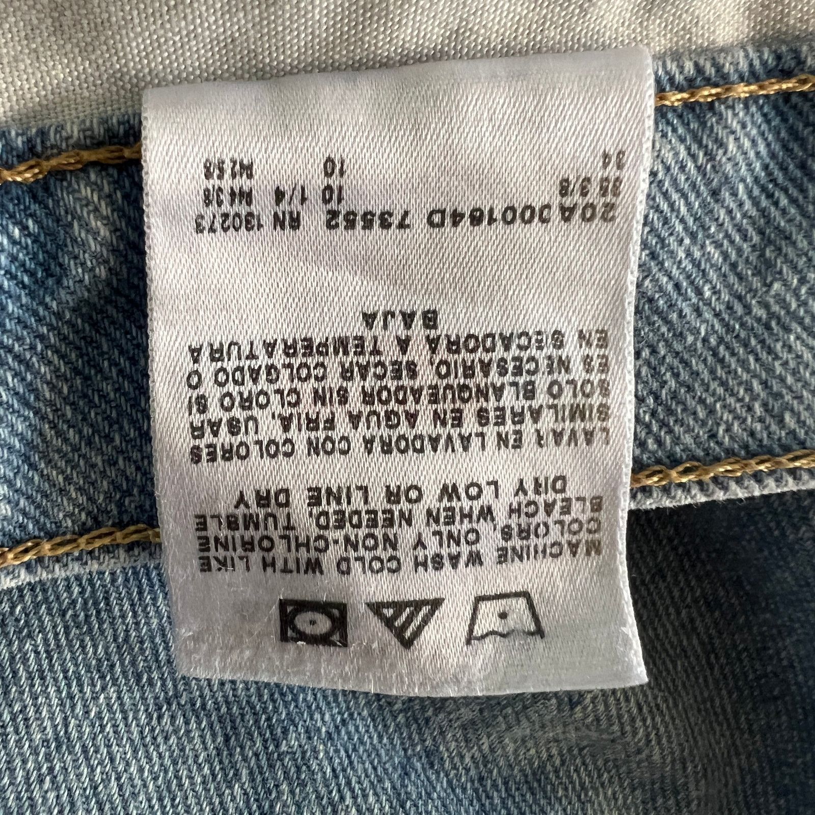 Wrangler Wrangler Relaxed Fit Denim Shorts 32 Light Wash Size US 32 / EU 48 - 7 Thumbnail