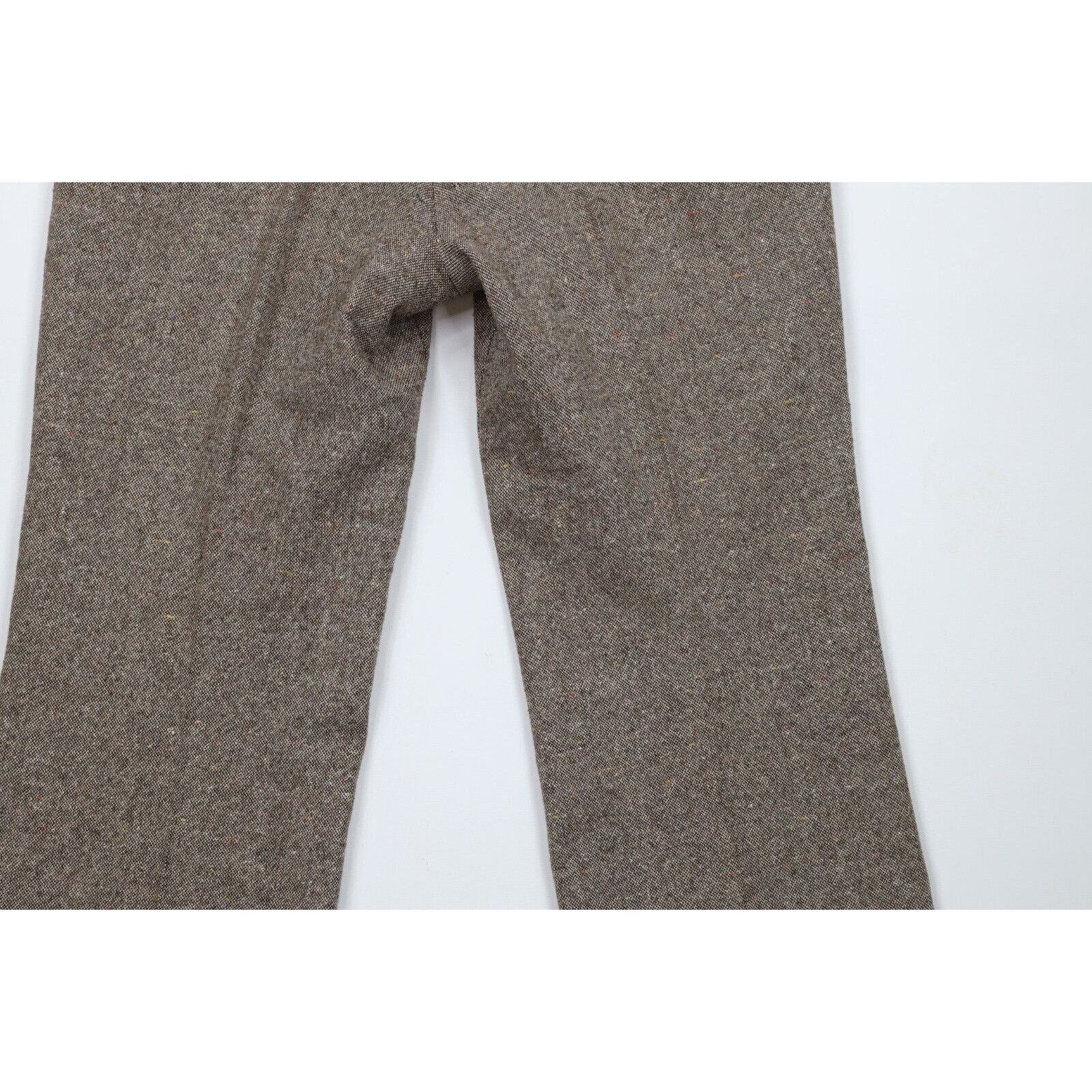 Vintage Vintage 70s Streetwear Rainbow Fleck Wool Tweed Suit Size 42R - 19 Thumbnail