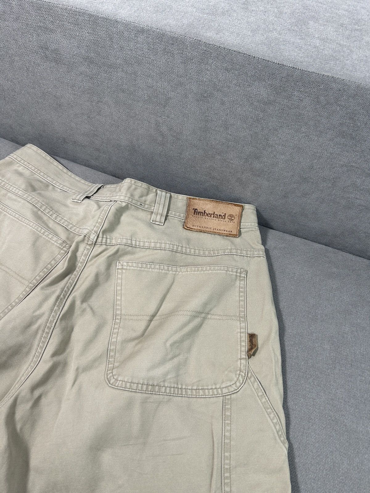 Timberland × Vintage TIMBERLAND CARGO VINTAGE SHORTS MADE IN HONG KONG Size US 31 - 10 Thumbnail