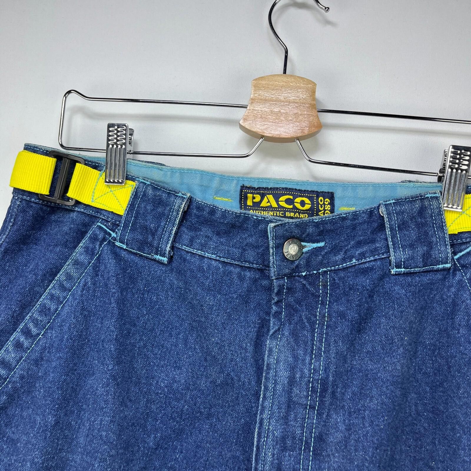 Pacsun Vintage Y2K Paco Jeans Shorts Baggy Size 34 Jorts Denim Size US 34 / EU 50 - 5 Thumbnail
