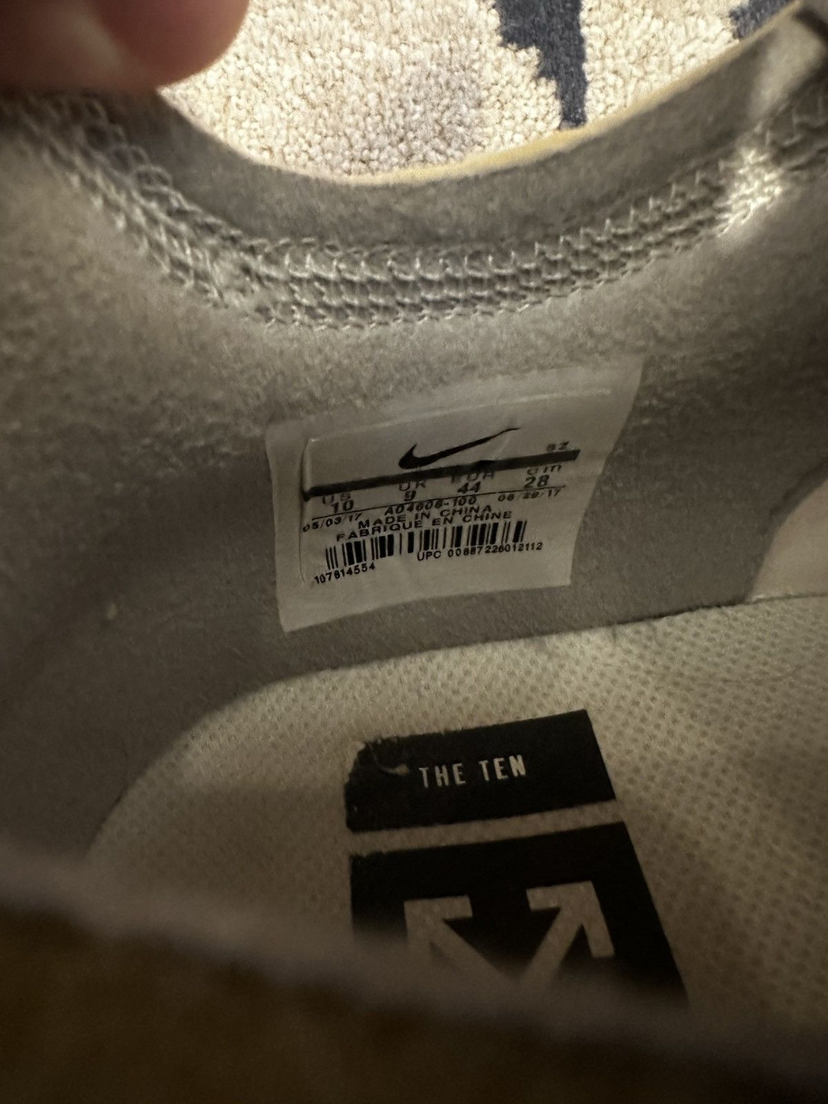 Off-White Nike Off White Air Force 1 Low Size US 10 / EU 43 - 4 Thumbnail