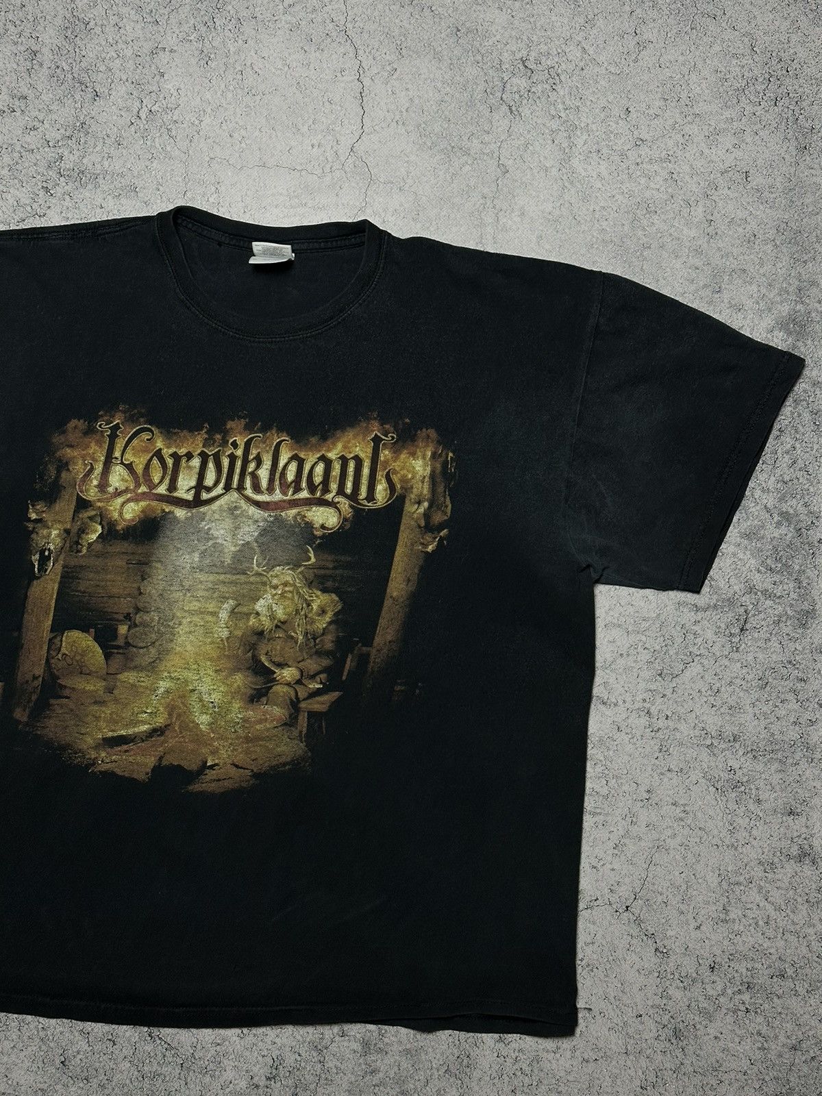 Band Tees Vintage Korpiklaadi Karkelo 2009 Finnish Metal Band Tee Size US XL / EU 56 / 4 - 3 Thumbnail