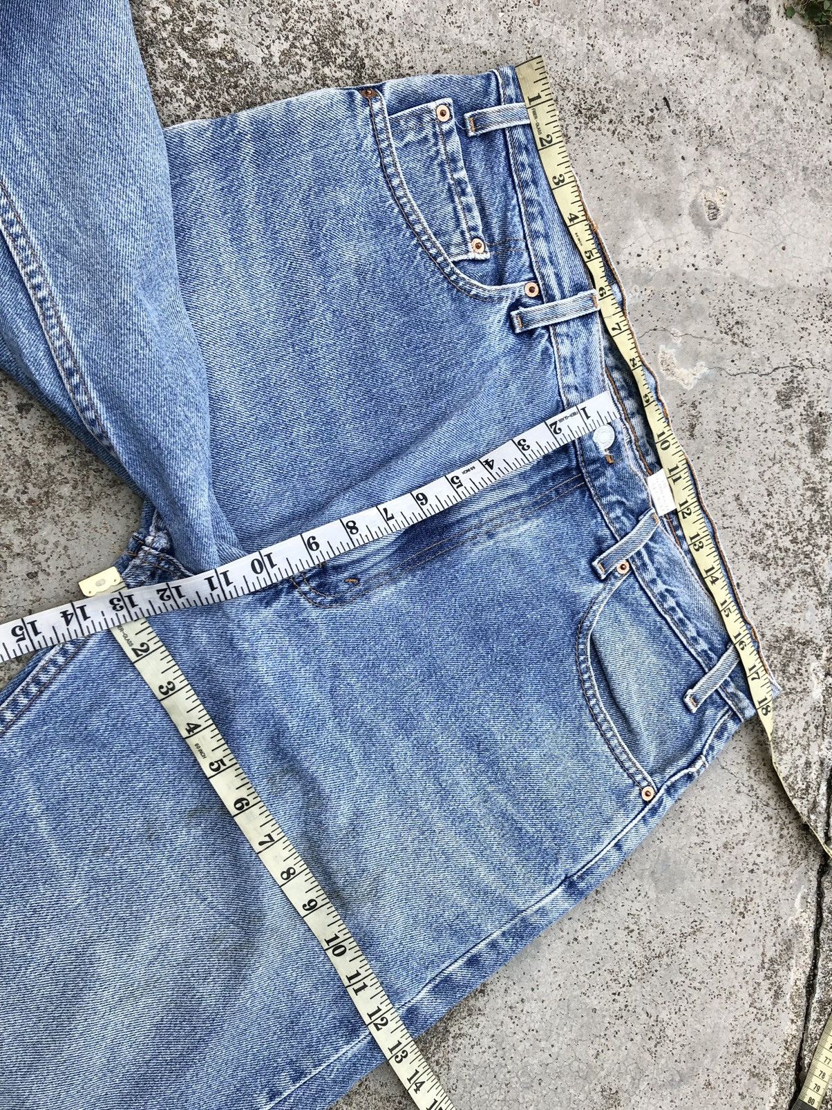 Levi's BOOTCUT FLARE⚡️⚡️VINTAGE 90s LEVIS 517 MADE IN USA Size US 37 - 9 Thumbnail