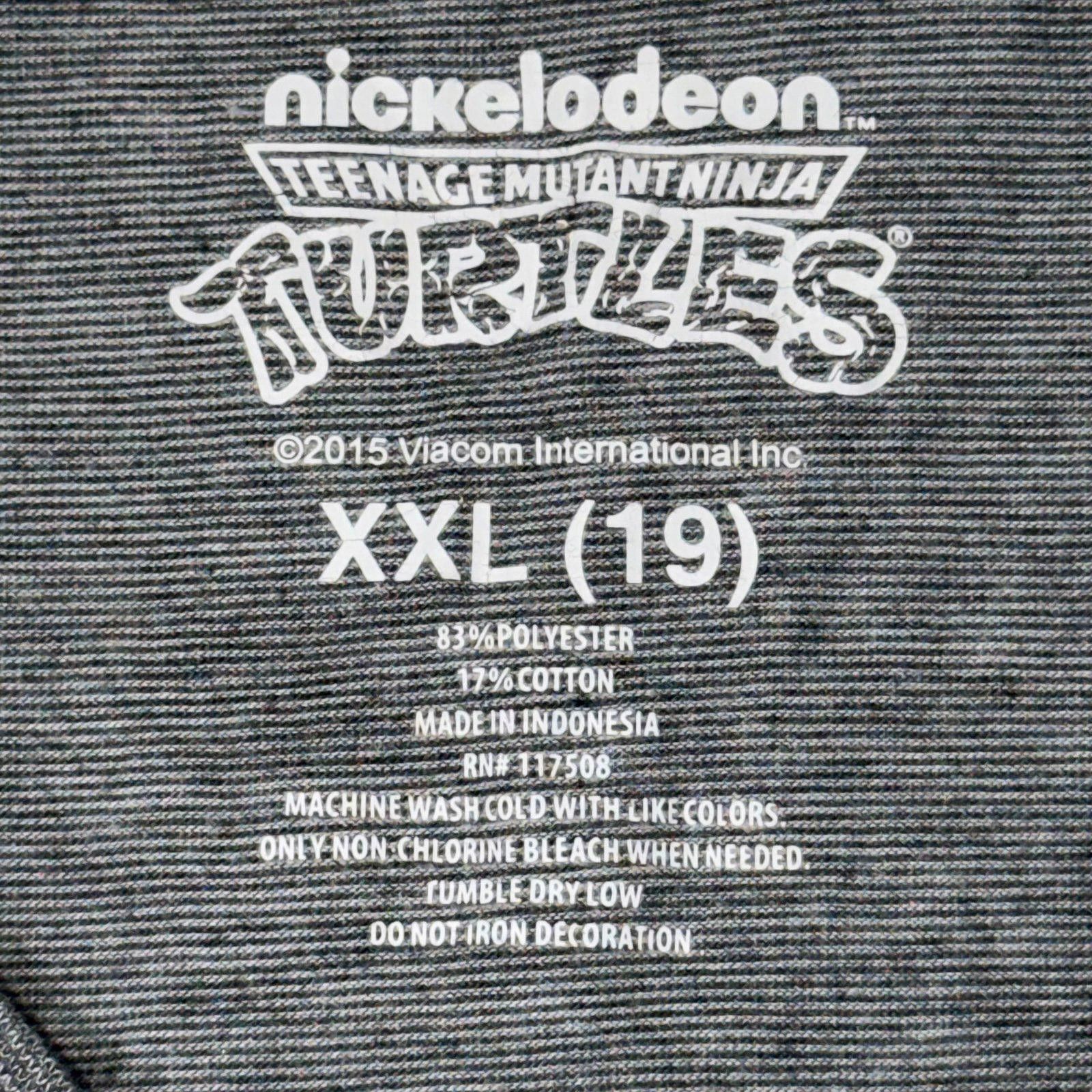Nickelodeon Nickelodeon Teenage Mutant Ninja Turtles T-Shirt Juniors XXL Size XXL / US 16-18 / IT 52-54 - 4 Thumbnail