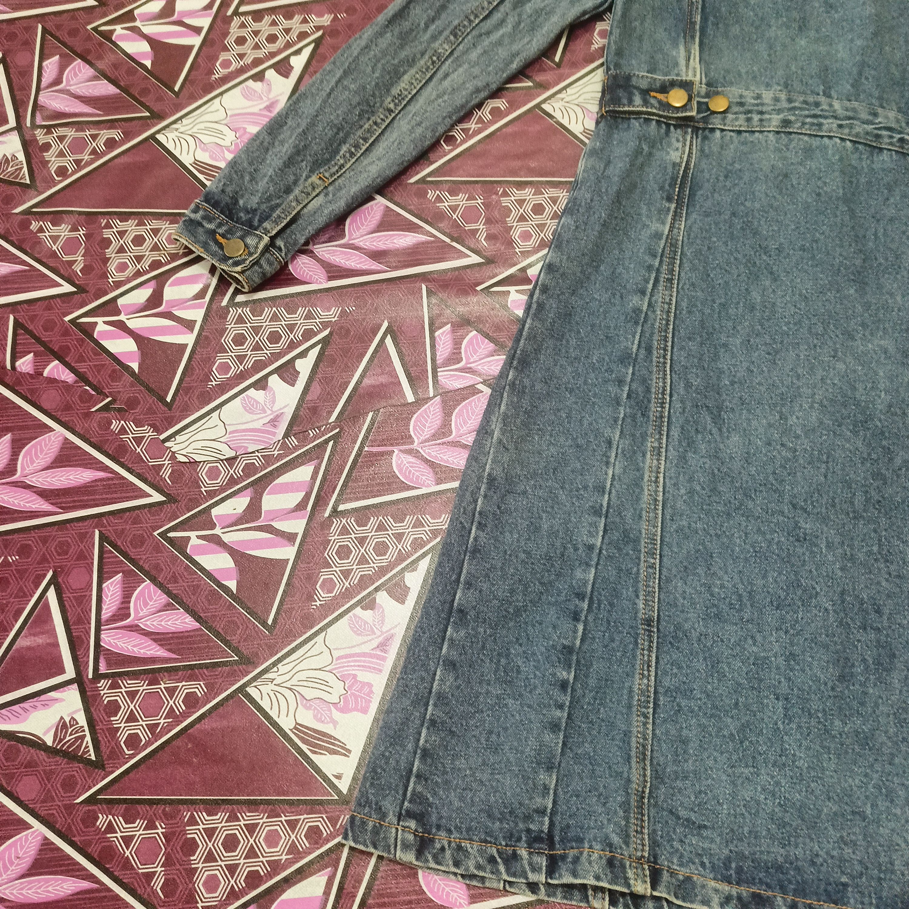 If Six Was Nine Garment Document Denim Long Jacket Button Size S / US 4 / IT 40 - 17 Thumbnail