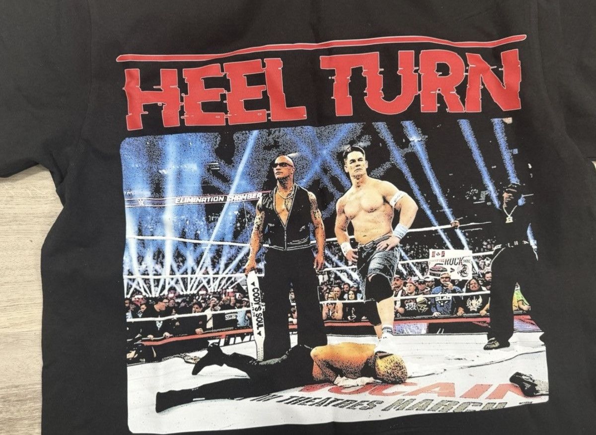 WWE John Cena WWE Heel Turn tee with the Rock&Travis Scott Size US L / EU 52-54 / 3 - 2 Thumbnail