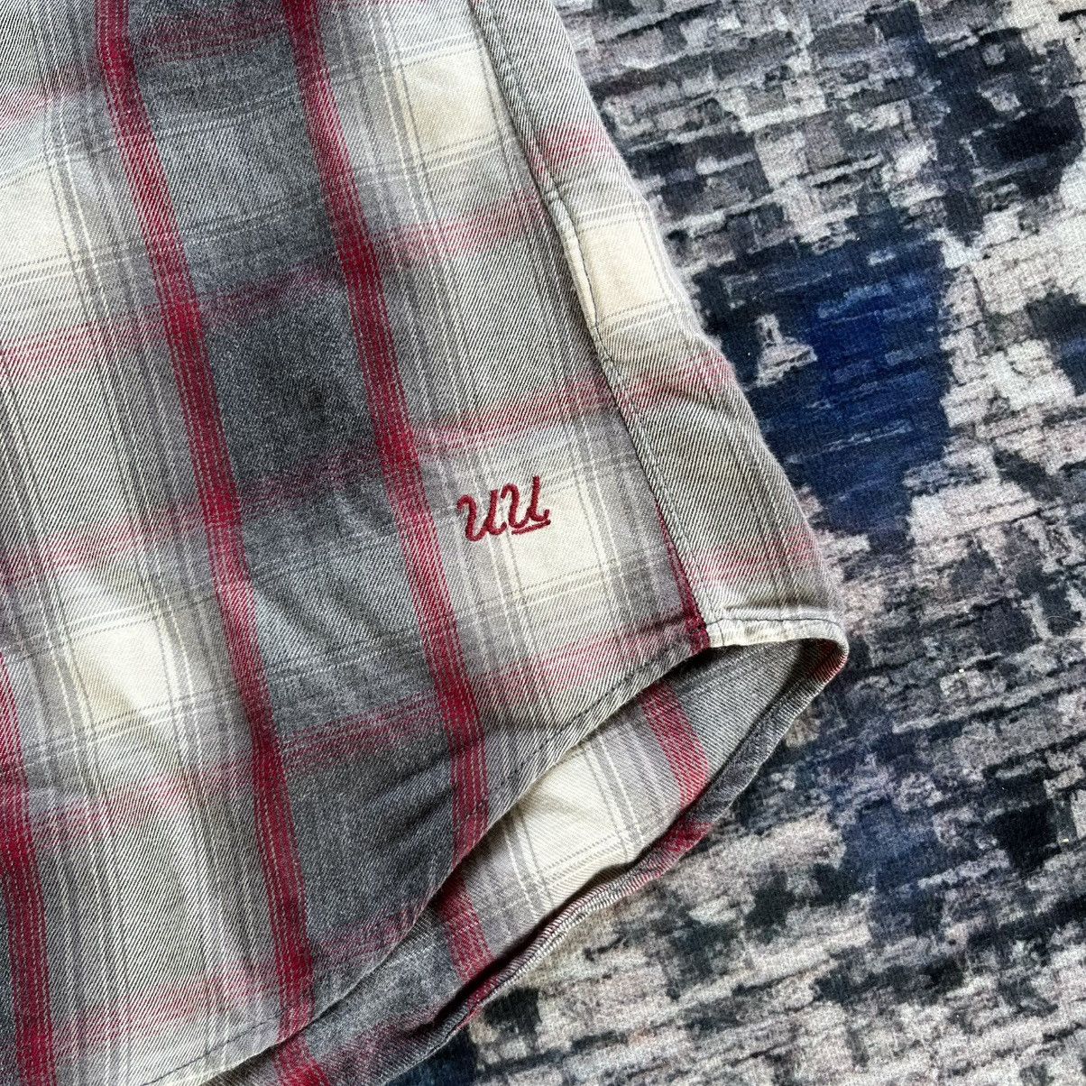 Undercover × Uniqlo 🔥Uniqlo X undercover Shadow Plaid Tartan Shirt Button up Size US M / EU 48-50 / 2 - 6 Thumbnail