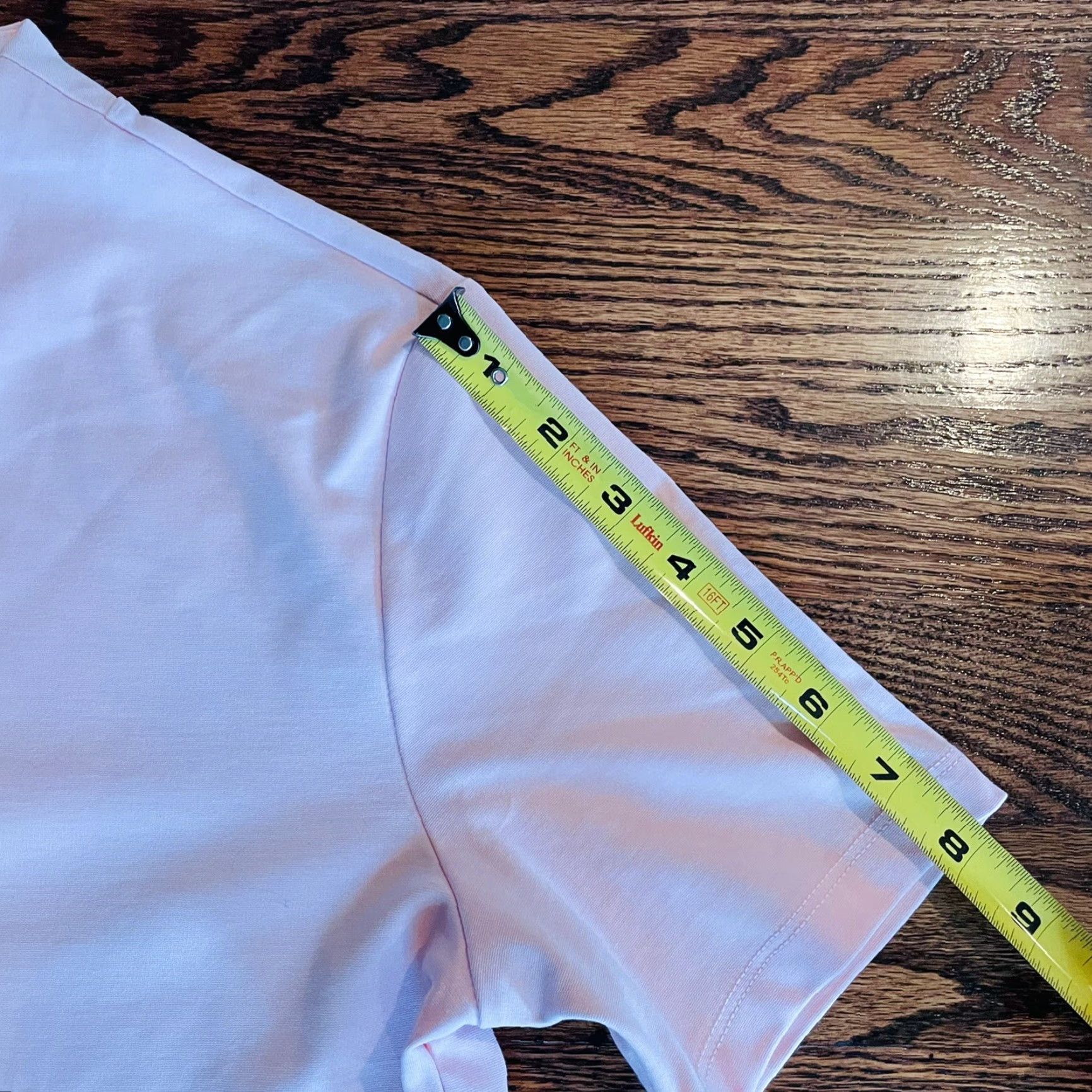Banana Republic Banana Republic Women’s Short Sleeve Blouse NWT Pink Light Small XS? Wait: Please confirm size. Size S / US 4 / IT 40 - 7 Thumbnail