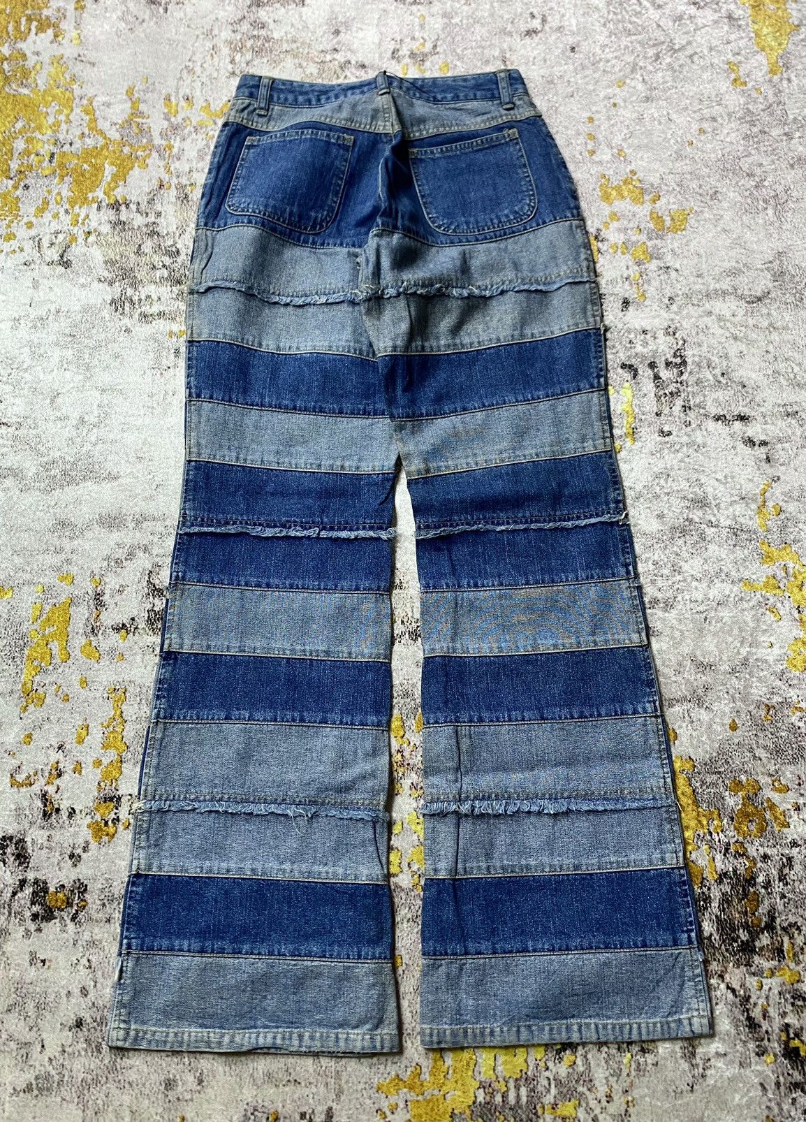 Hysteric Glamour × Japanese Brand × Tornado Mart Japanes Flare LapisContyHagi Jeans Inspired Hysteric Glamour Size 27" / US 4 / IT 40 - 2 Thumbnail