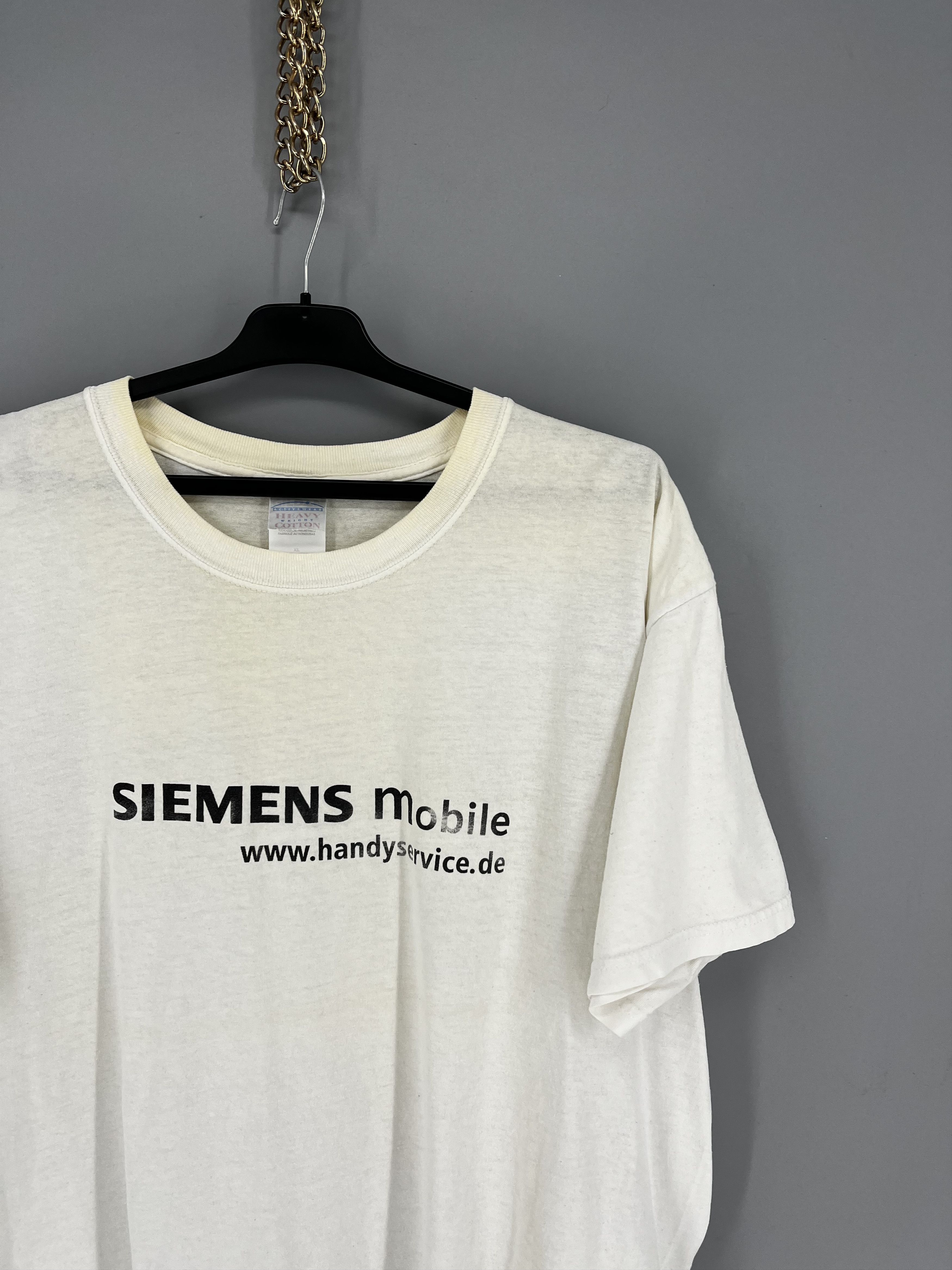 Motorola Siemens Mobile vintage T-shirt Size:XL Size US L / EU 52-54 / 3 - 5 Thumbnail