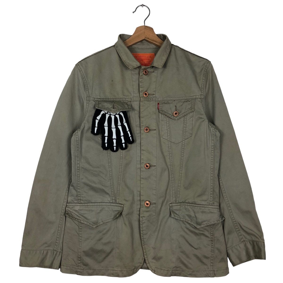 Levi's 🔥90’s Vintage Chore Work Jacket Levi’s Multi Pocket Size US M / EU 48-50 / 2 - 2 Thumbnail