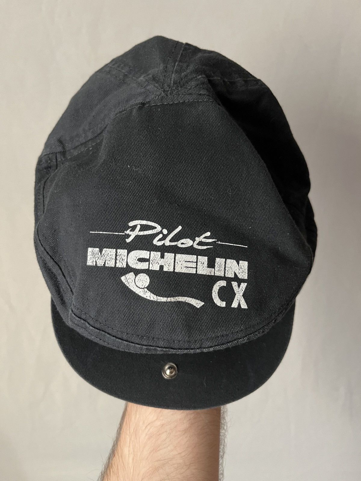 Vintage Vintage Pilot Michelin CX Racing Flat Hat Size ONE SIZE - 4 Thumbnail