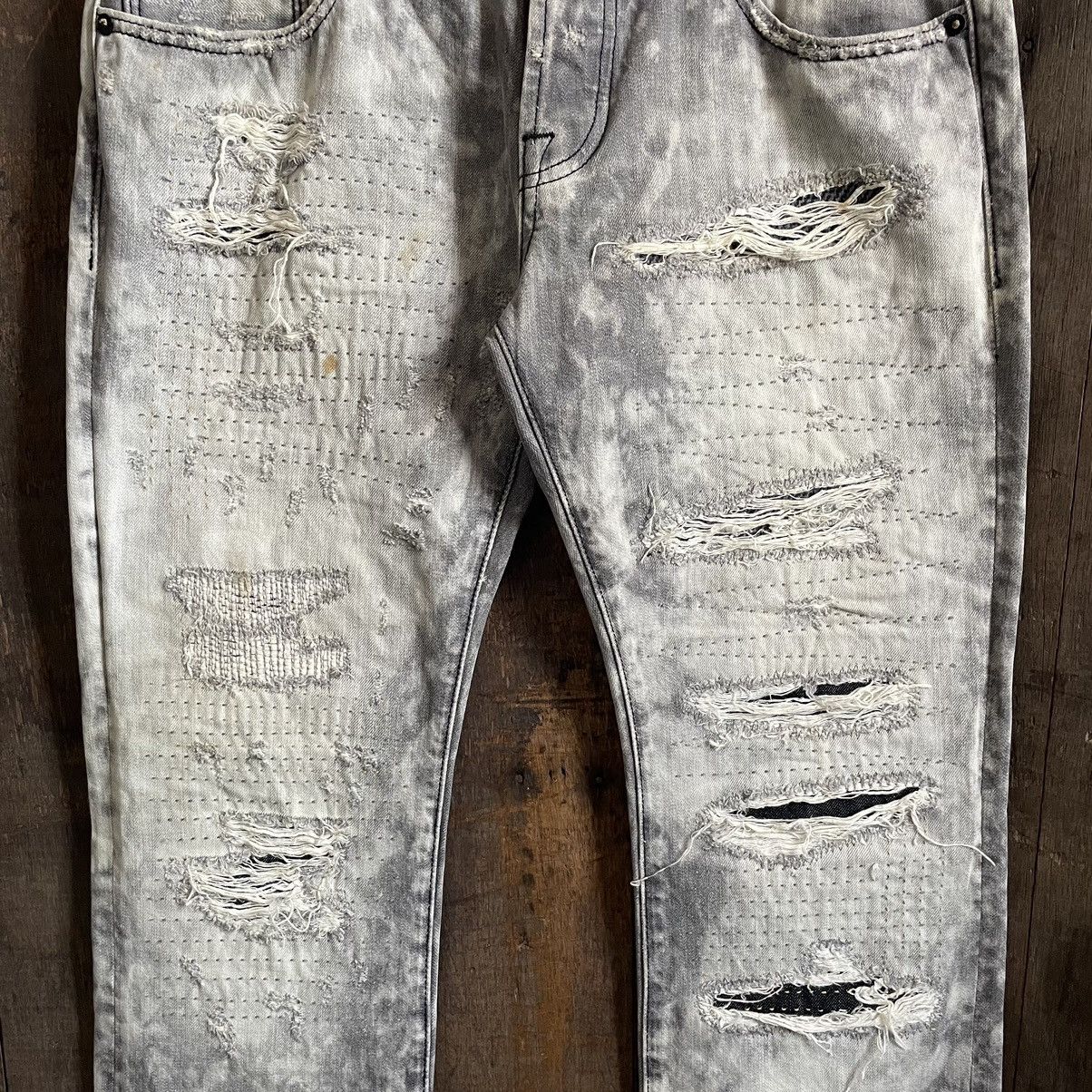 Cult Of Individuality Cult of Individuality Boro Denim Jeans Size US 32 / EU 48 - 3 Thumbnail