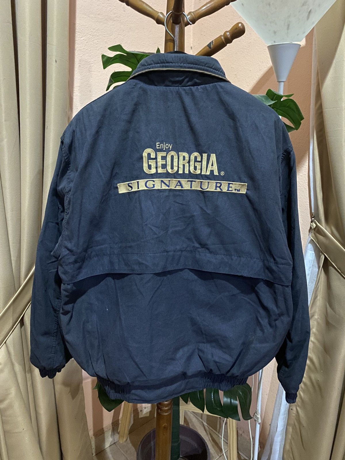 Vintage VINTAGE GEORGIA SIGNATURE BOMBER JACKET MADE IN JAPAN Size US L / EU 52-54 / 3 - 8 Thumbnail