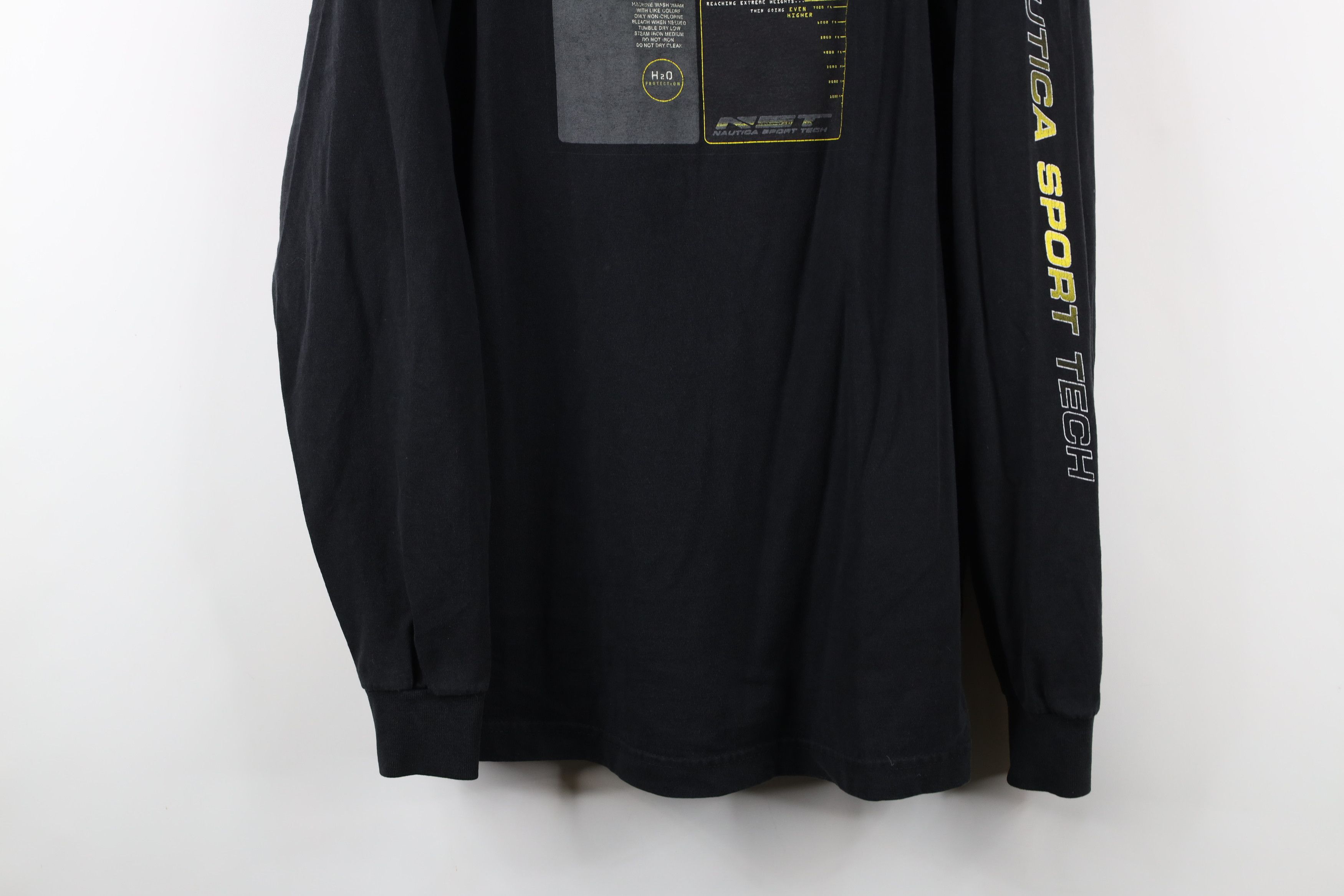 Nautica × Vintage Vintage 90s Nautica Sport Tech Spell Long Sleeve T-Shirt USA Size US L / EU 52-54 / 3 - 3 Thumbnail