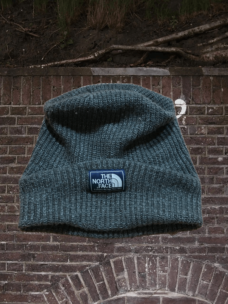 The North Face Vintage THE NORTH FACE Knit Beanie Hat Men's Cap Winter Size ONE SIZE - 1 Thumbnail