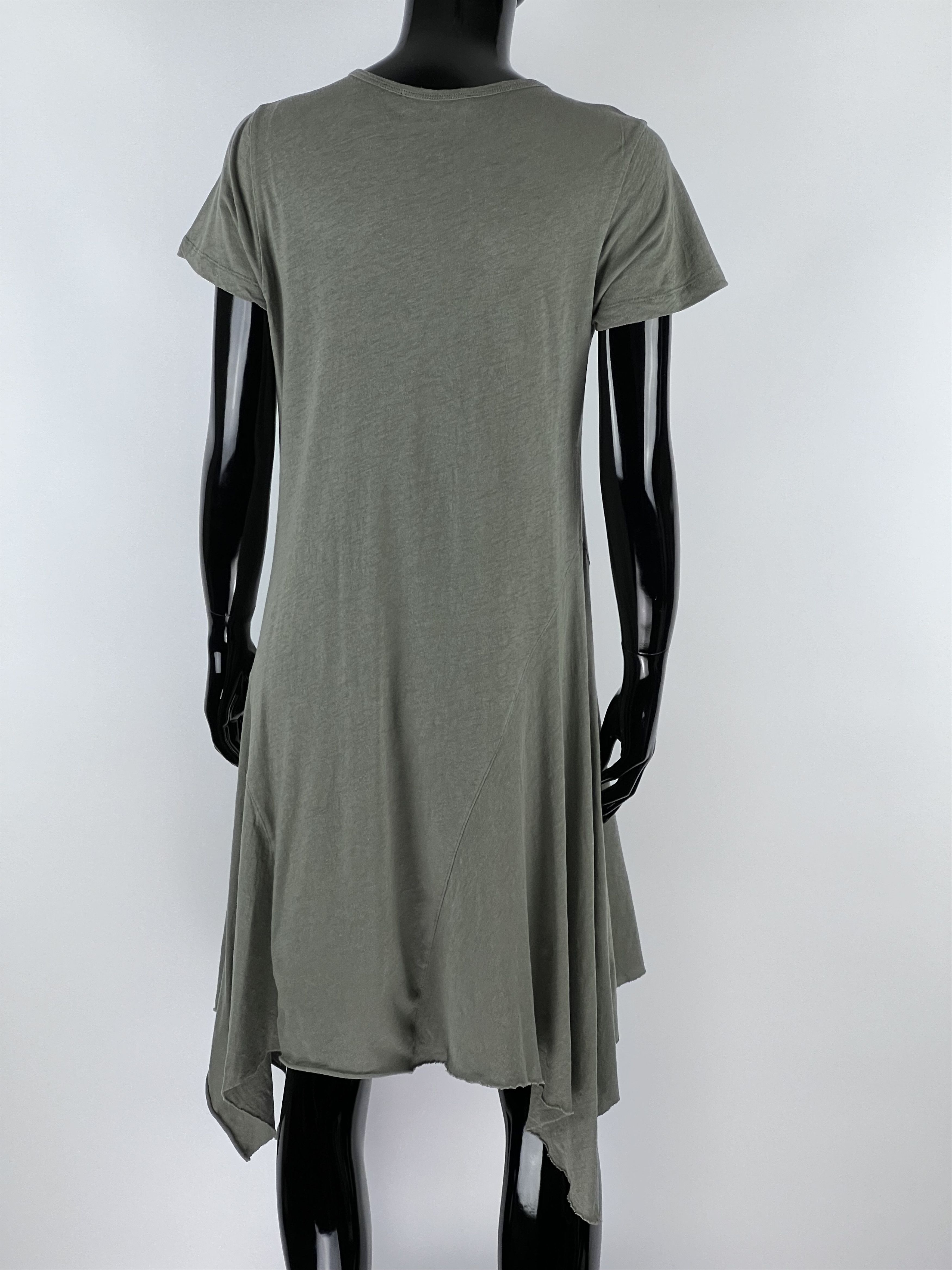 Allsaints AllSaints Asymmetrical Cotton Dress Size M Size M / US 6-8 / IT 42-44 - 3 Thumbnail