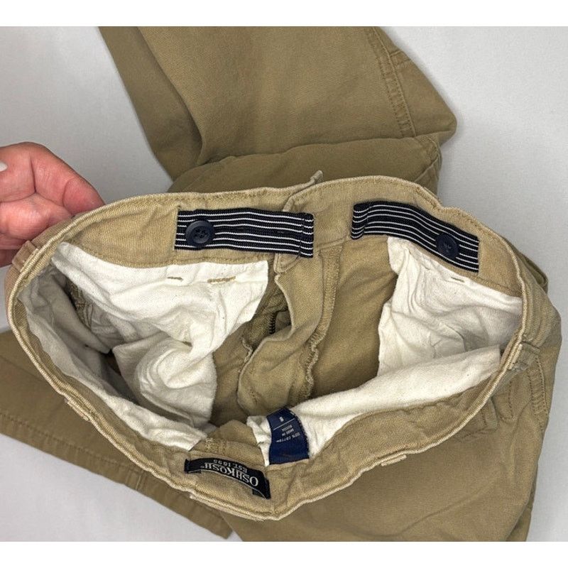 Oshkosh OSHKOSH Boy's Adjustable Waist Cargo Pants | Boy's Size 8 Size US 26 / EU 42 - 8 Thumbnail