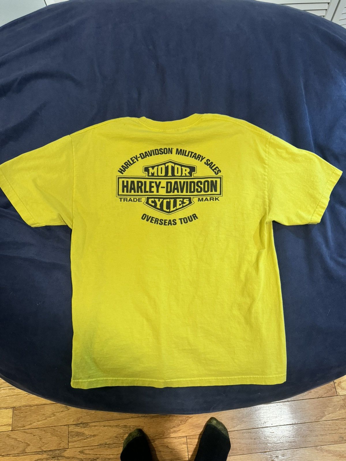 Harley Davidson × Vintage Harley Davidson Military Sales tshirt Size US L / EU 52-54 / 3 - 1 Thumbnail