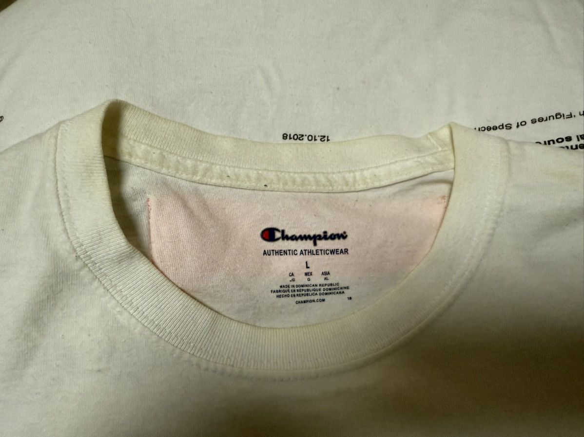 Champion × Off-White Champion x Virgil Abloh T-Shirt Size US L / EU 52-54 / 3 - 8 Thumbnail