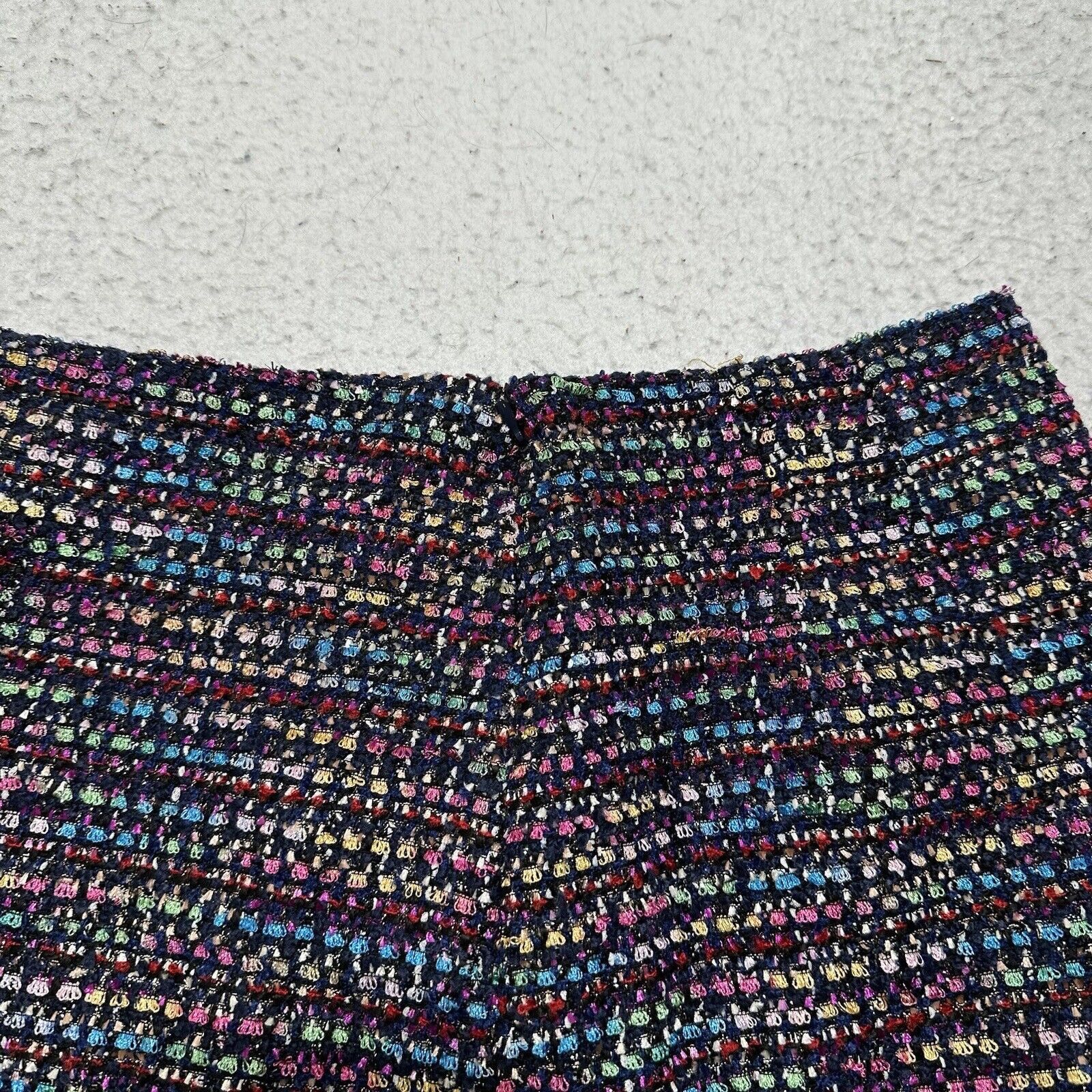 Loft LOFT 2 Shimmer Textured Shift Skirt Colorful Mini Skirt Size 26" / US 2 / IT 38 - 6 Thumbnail