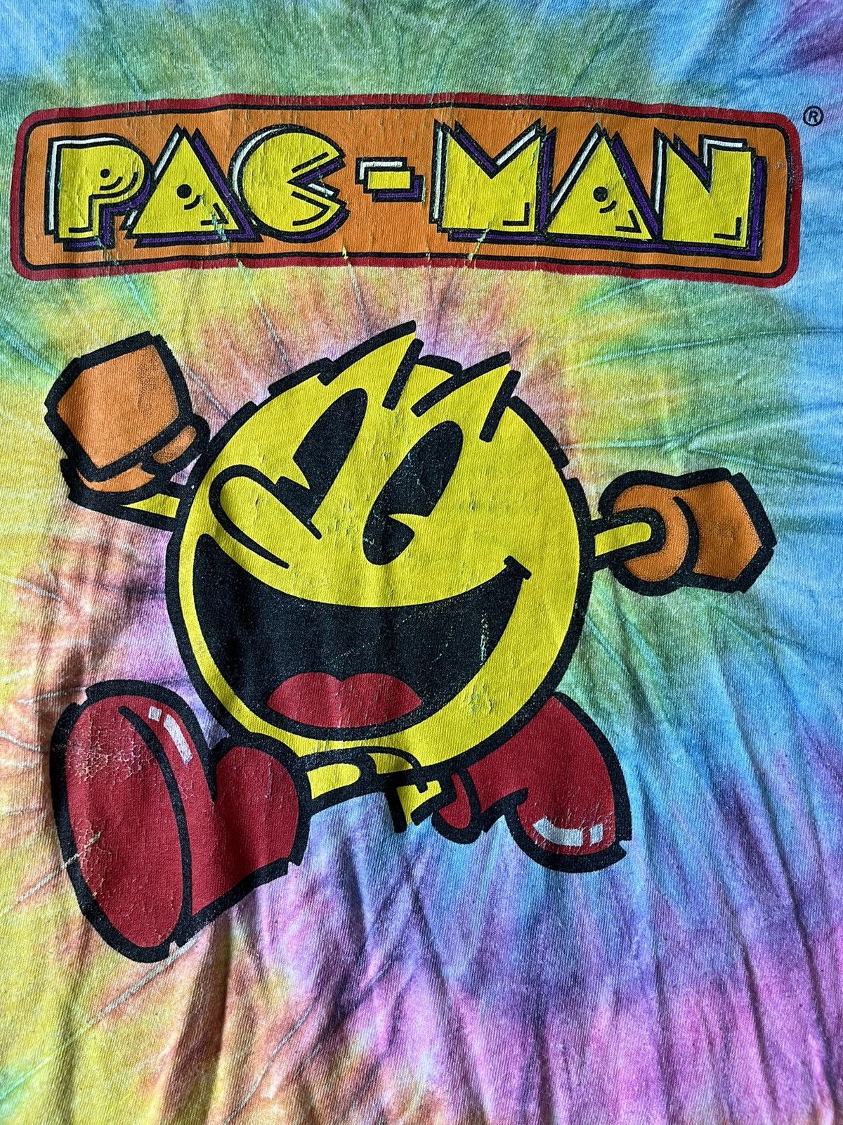 The Game × Vintage PAC-MAN Tie Dye T-Shirt Size US XL / EU 56 / 4 - 2 Thumbnail