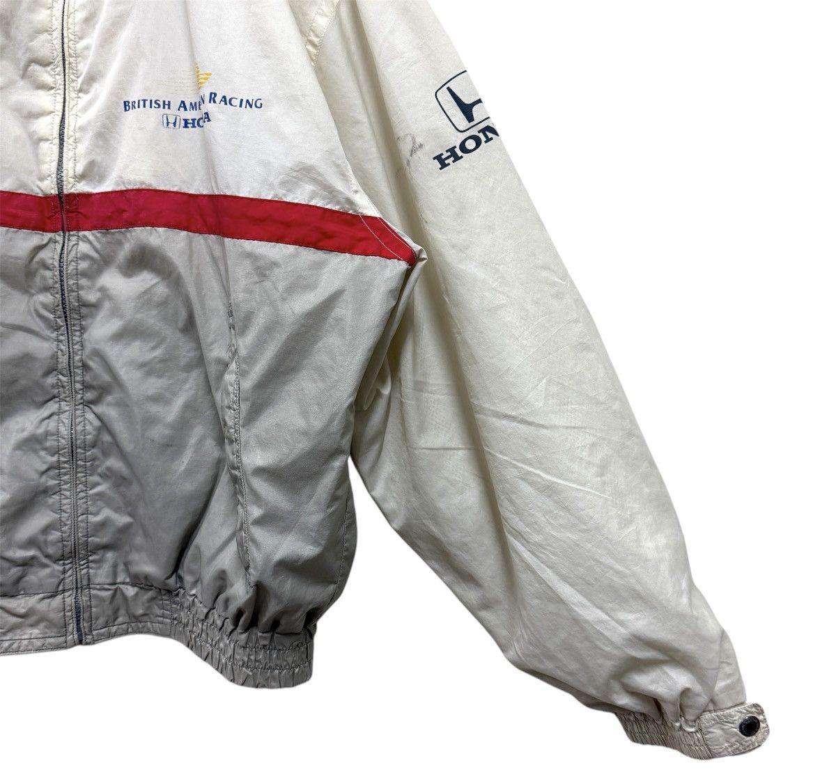 Honda Vintage Honda Bristish American Racing lightjacket Size US XL / EU 56 / 4 - 6 Thumbnail