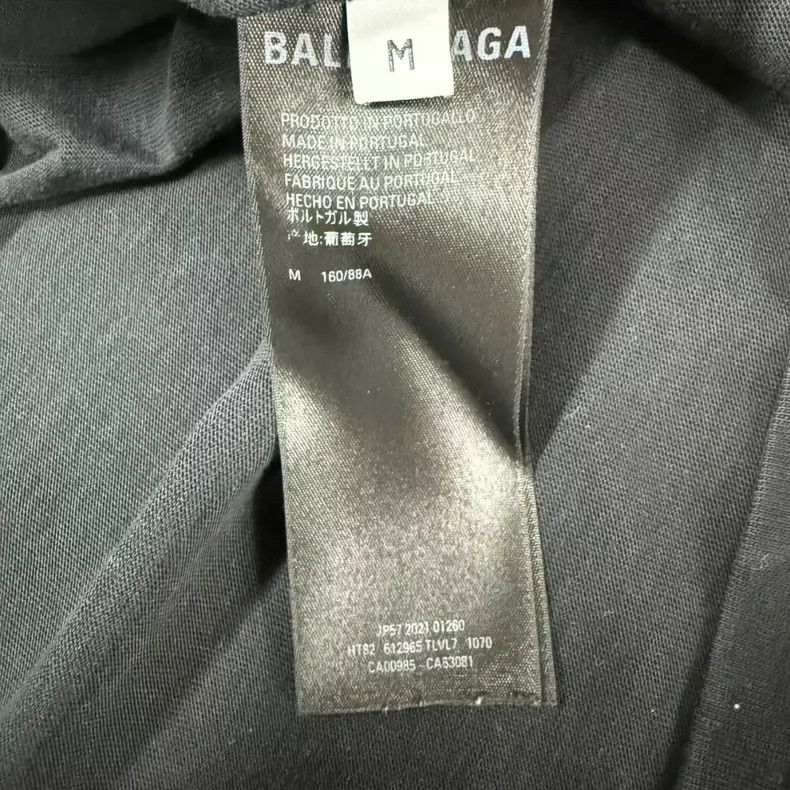 Balenciaga Balenciaga Paris monogrammed Logo short sleeves Size US M / EU 48-50 / 2 - 6 Thumbnail