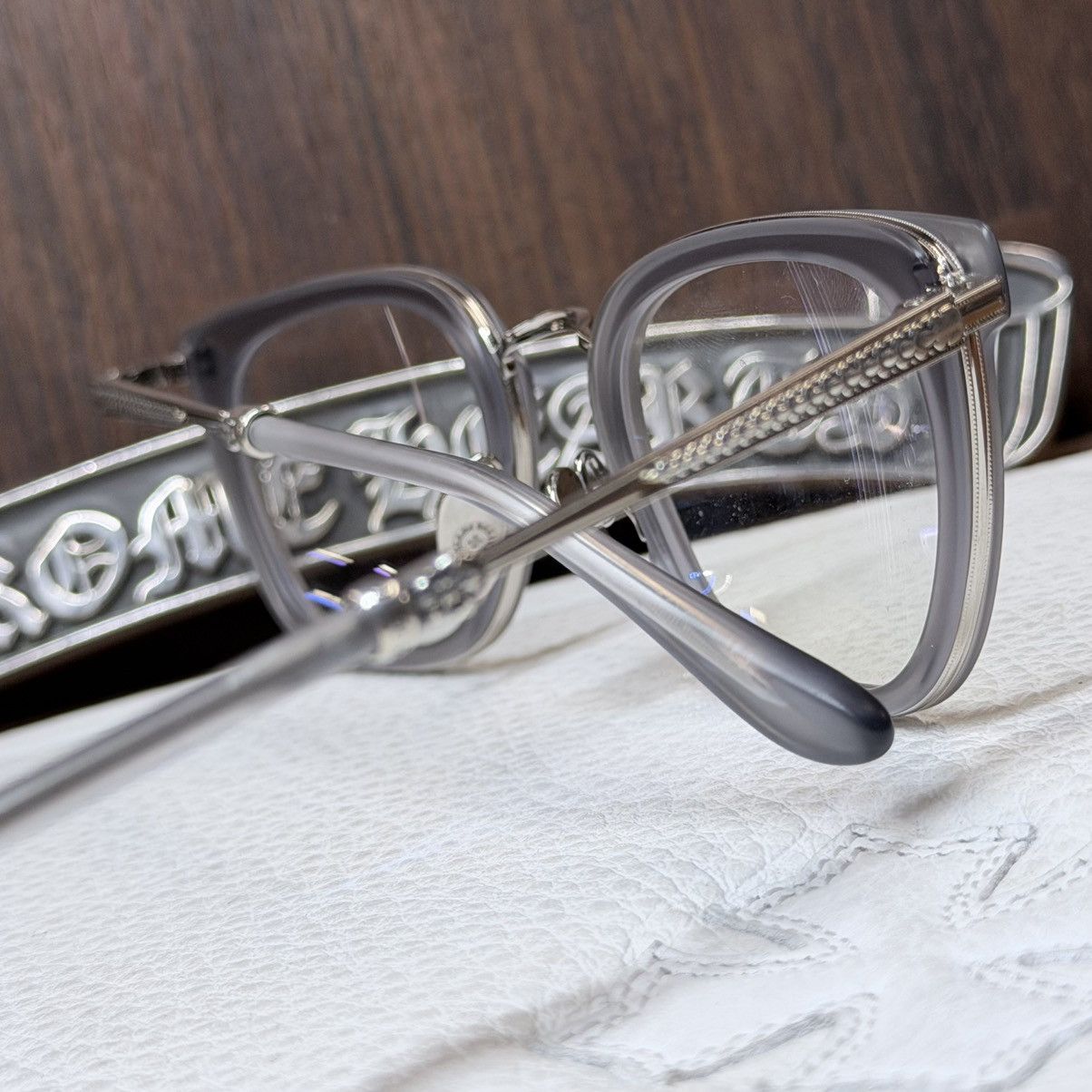 Chrome Hearts Chrome Hearts STRAPADICTOME Glasses Size ONE SIZE - 9 Thumbnail