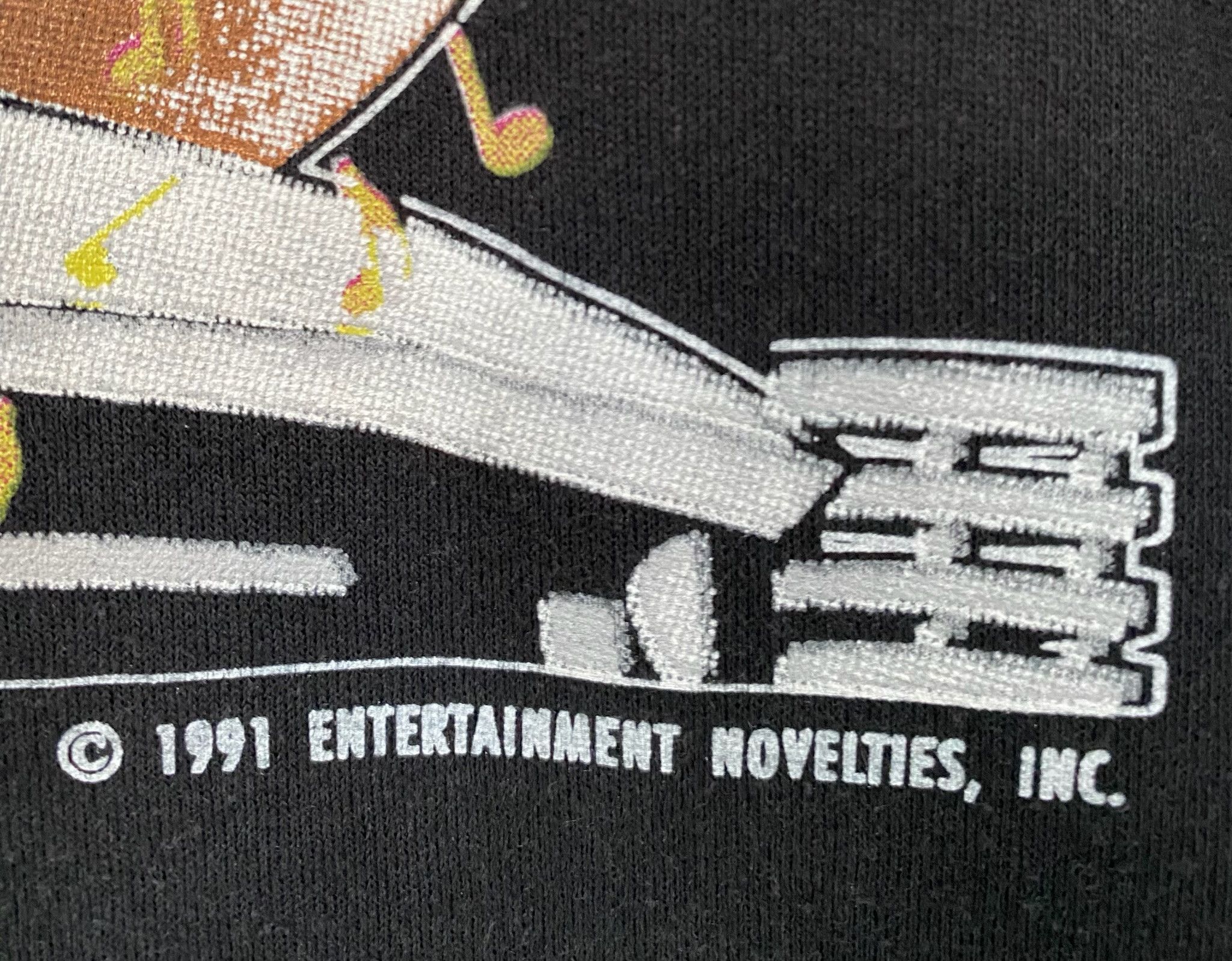 Jerzees 1991 County Music Tour Double Sided T-Shirt Large Size US L / EU 52-54 / 3 - 4 Thumbnail