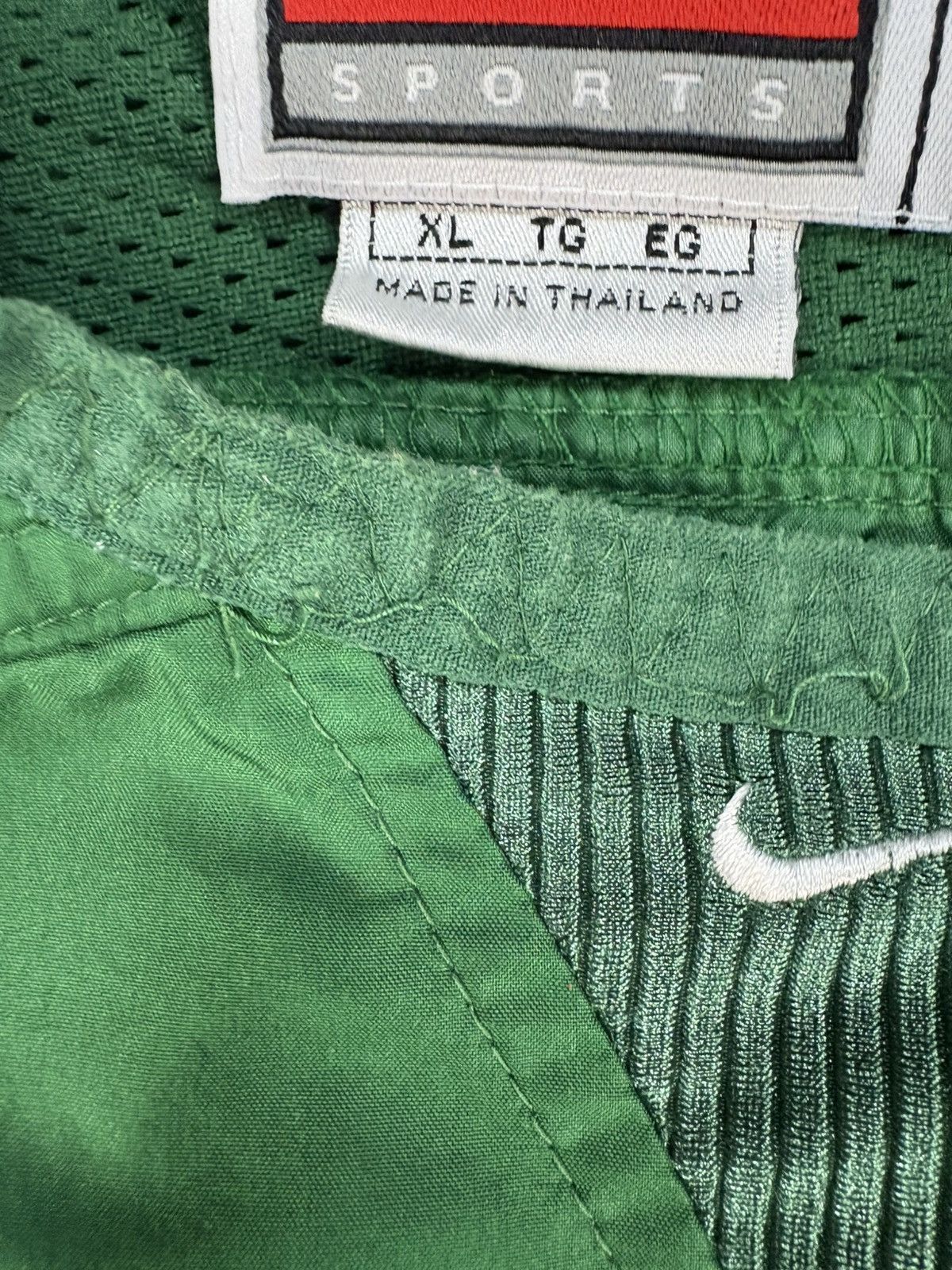 NFL × Nike × Vintage 1990’s Nike New York Jets Windbreaker Jacket Size US XL / EU 56 / 4 - 3 Thumbnail