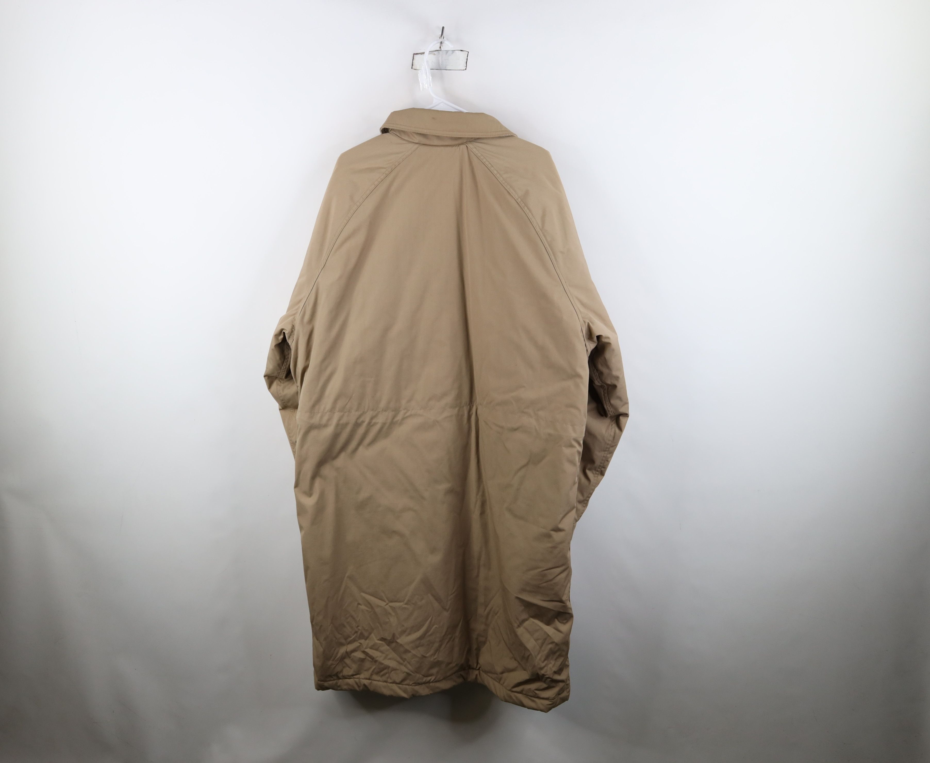 Woolrich Woolen Mills Vintage 90s Woolrich Wool Lined Trench Coat Parka Jacket USA Size US XL / EU 56 / 4 - 12 Thumbnail