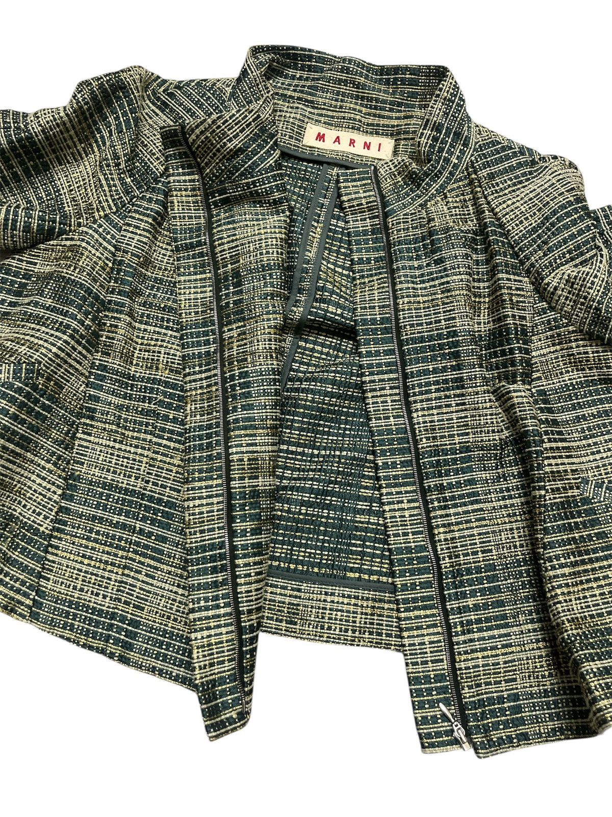 Marni Tweed Jacket MARNI by Julia Roberts Size M / US 6-8 / IT 42-44 - 4 Thumbnail