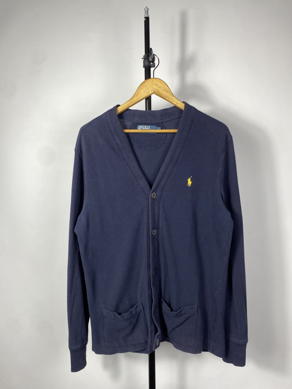 Polo Ralph Lauren × Vintage Vintage Polo Ralph Lauren cardigan cotton knitted sweatshirt Size US M / EU 48-50 / 2 - 1 Thumbnail