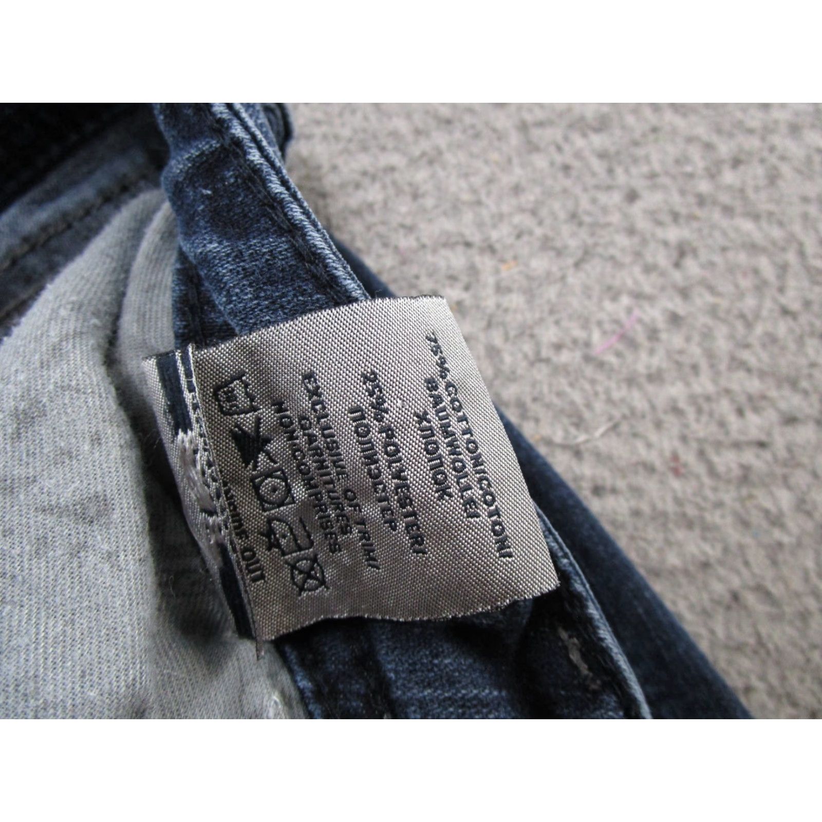 Silver Jeans Co. Silver Jeans Co Suki 17" Selvedge Denim Blue Stretch Jeans Womens Size 28x33 Size 28" / US 6 / IT 42 - 6 Thumbnail
