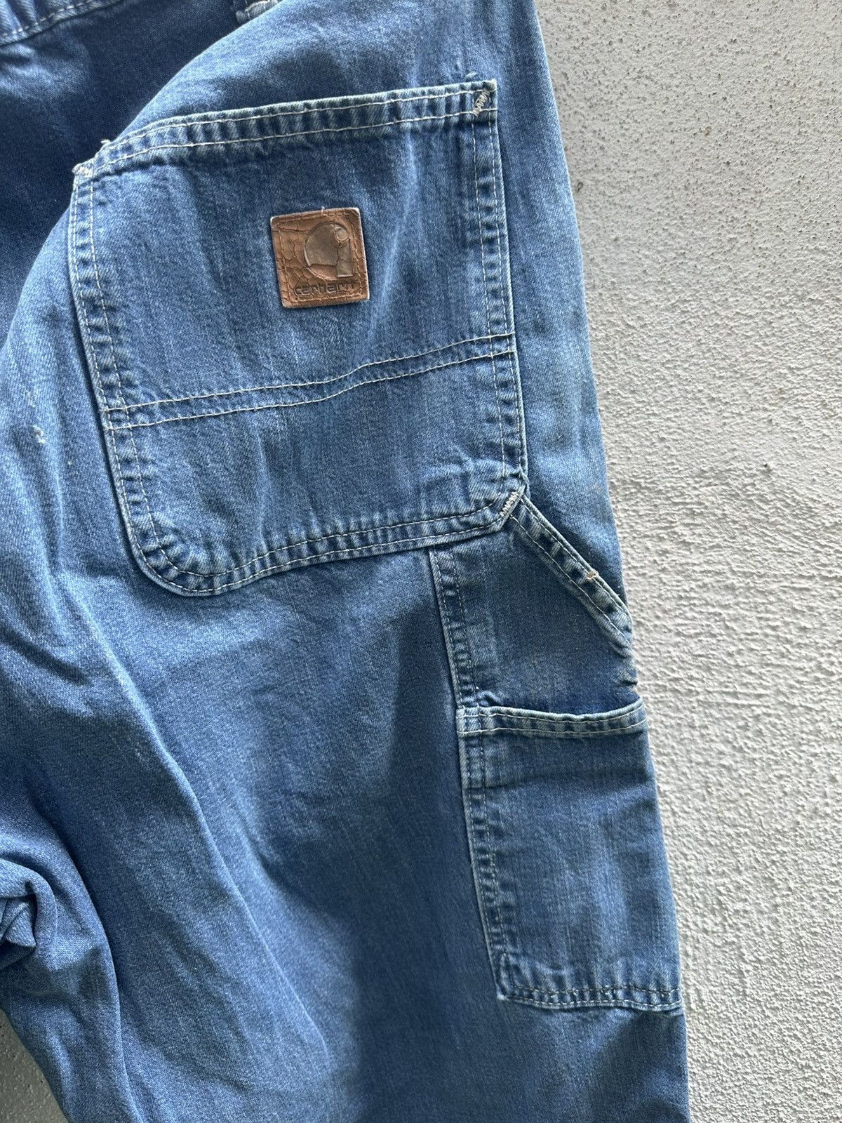 Carhartt × Vintage Vintage Carhartt Carpenter pants baggy BOSS01 Size US 38 / EU 54 - 8 Thumbnail