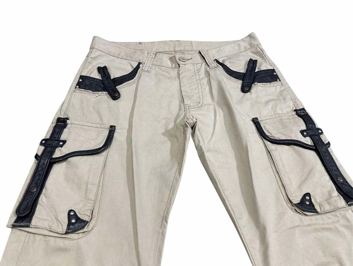 If Six Was Nine × Japanese Brand × Le Grande Bleu (L.G.B.) 🔥Y2K Archived Difference Rupert Flare Cargo Pants Zipper Lgb Size US 31 - 4 Thumbnail